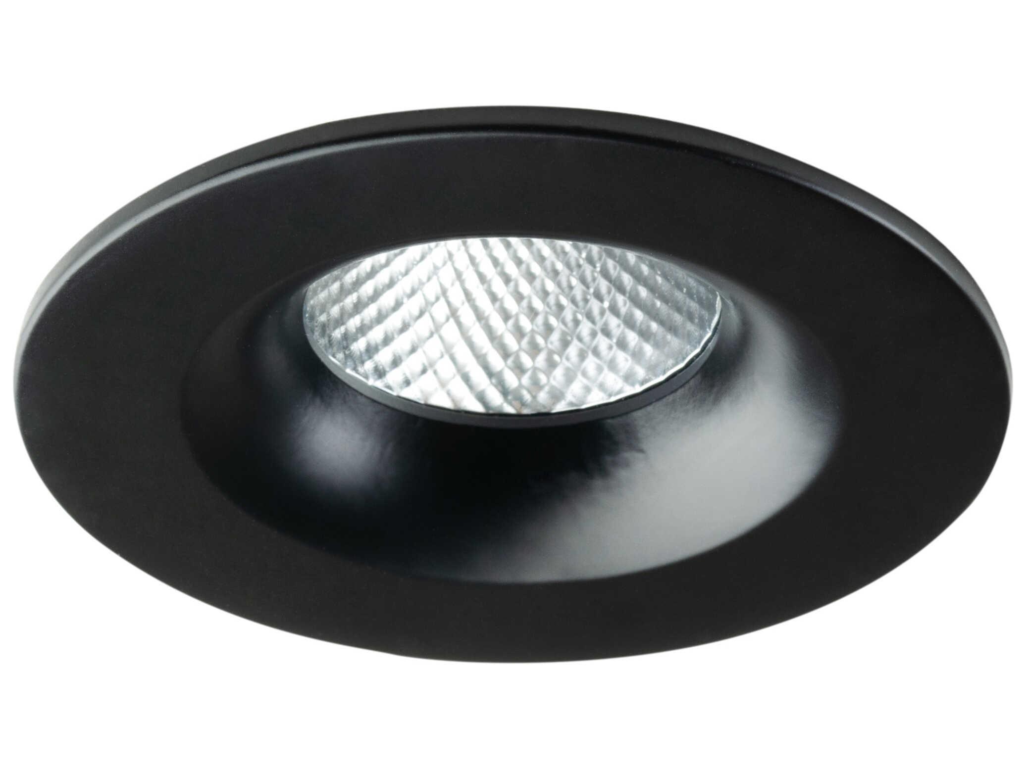 Eurofase Midway 1-Light Black LED Round Recessed Light