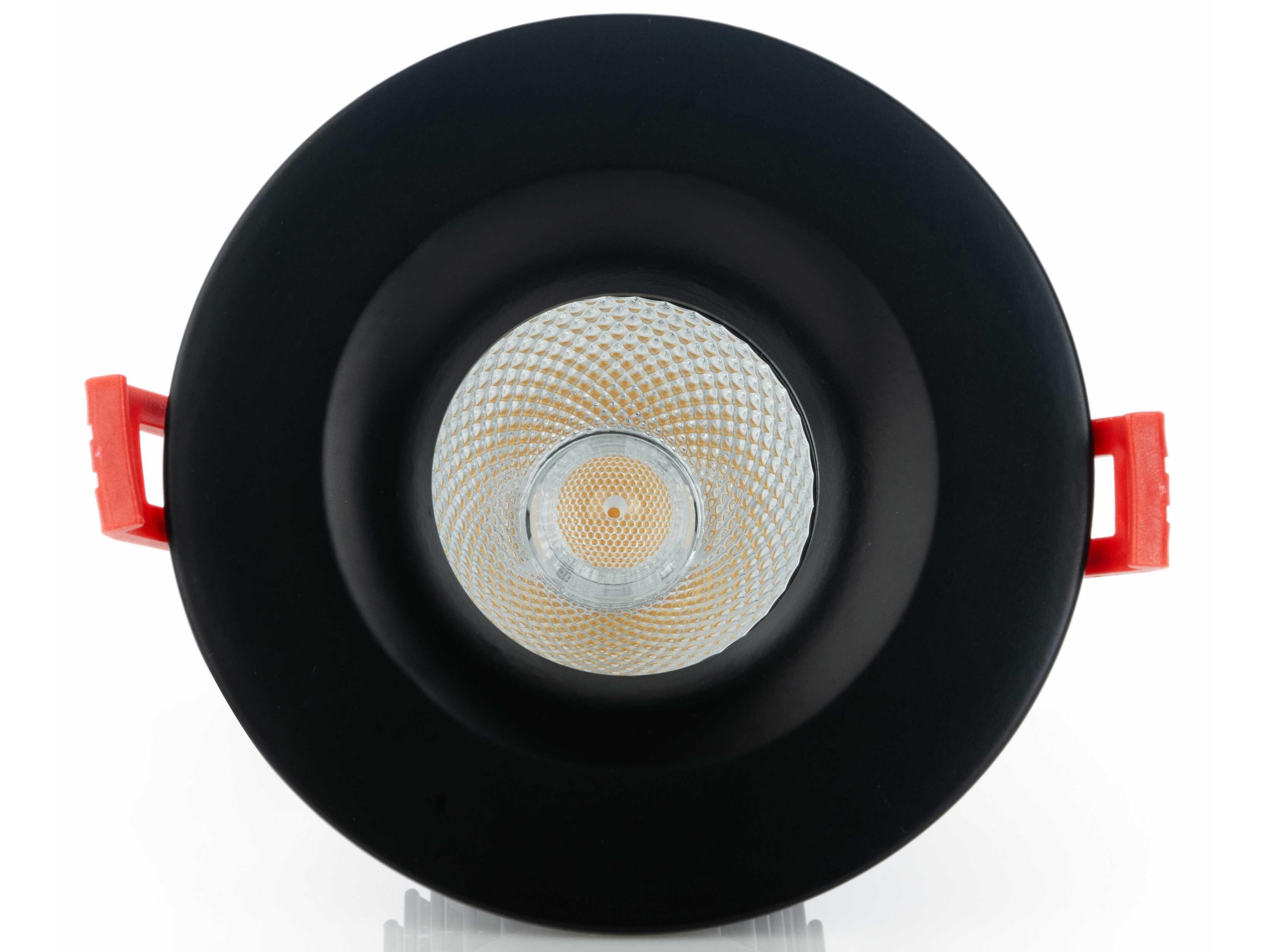 Eurofase Midway 1-Light Black LED Round Recessed Light