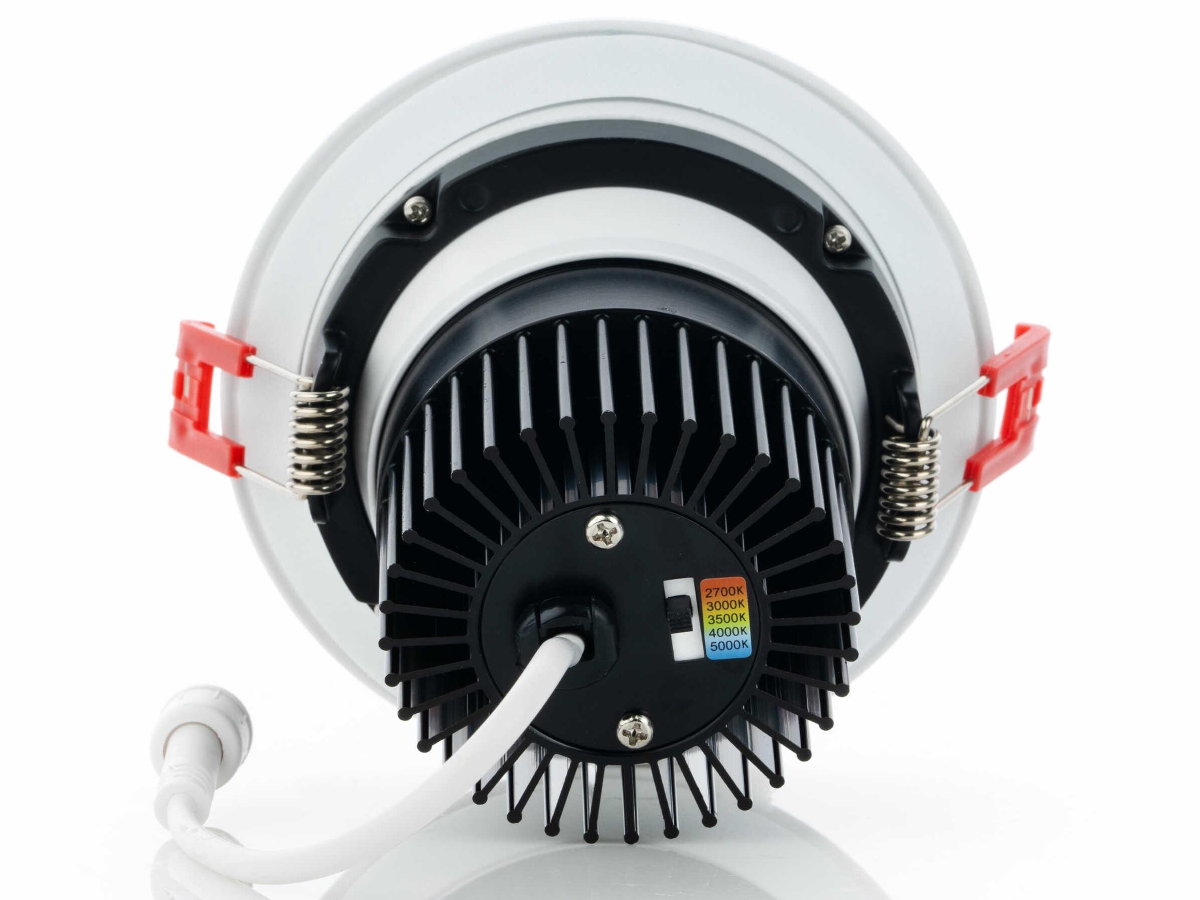 Eurofase Midway 1-Light White LED Round Recessed Light