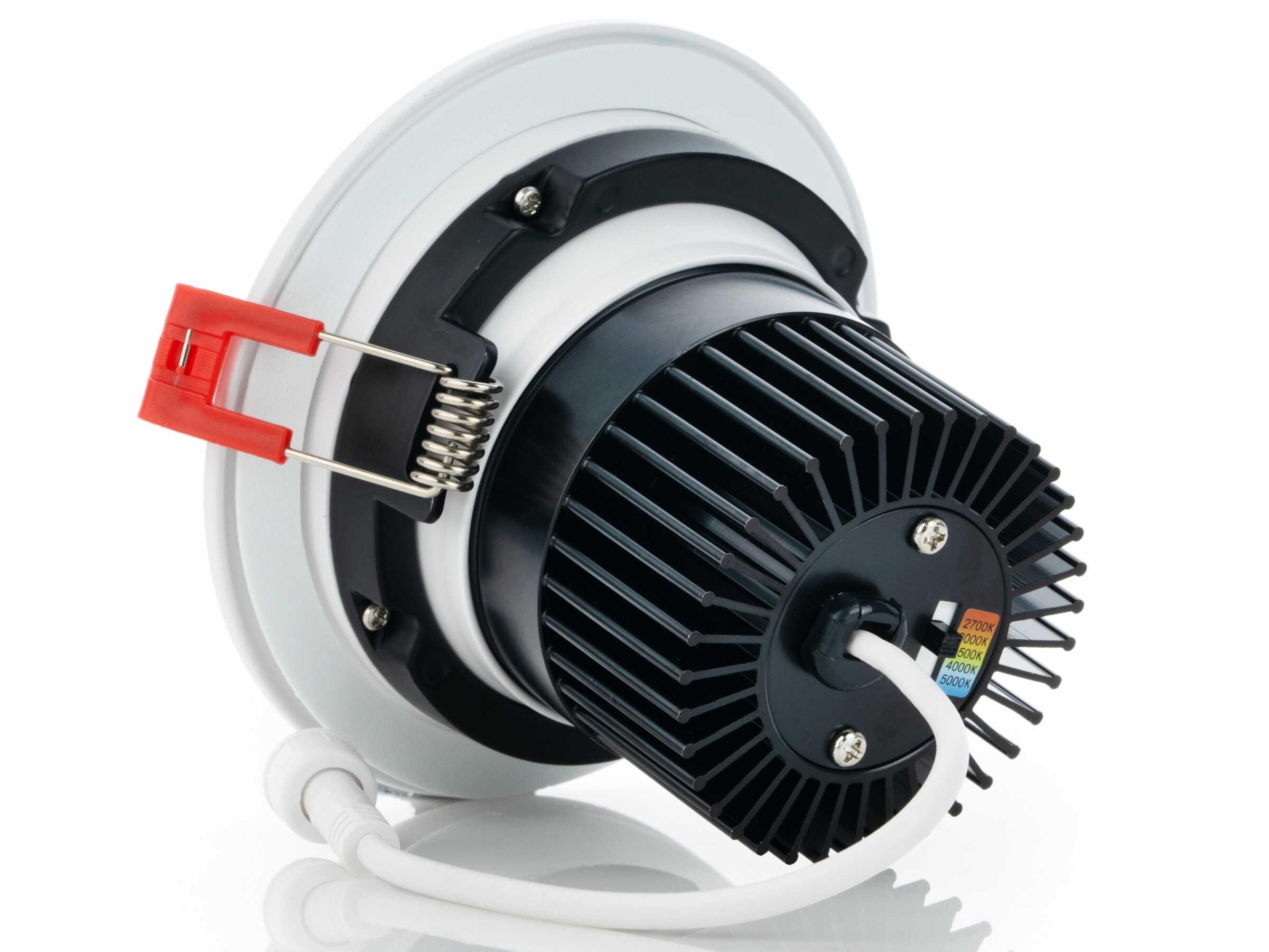 Eurofase Midway 1-Light White LED Round Recessed Light