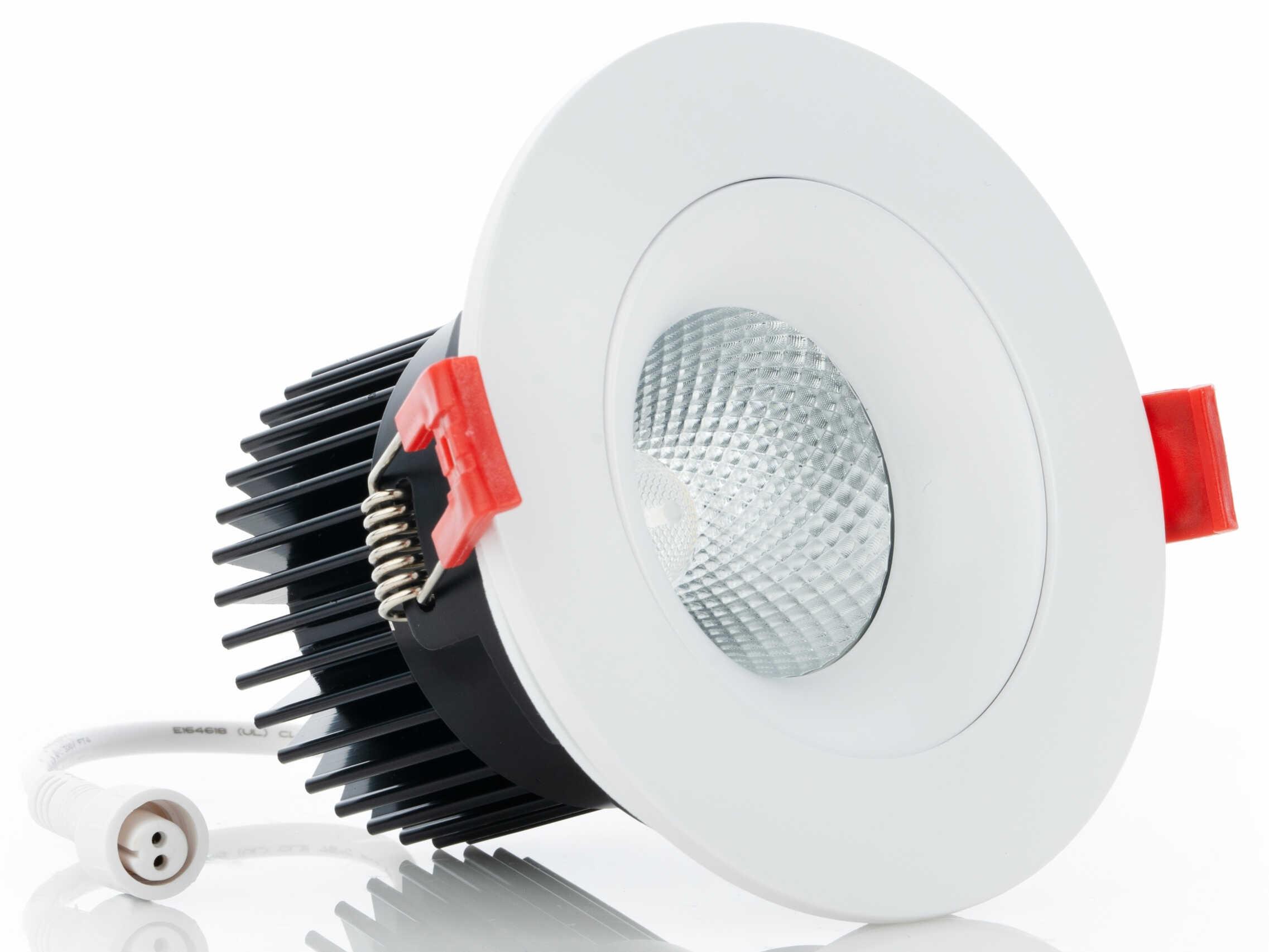 Eurofase Midway 1-Light White LED Round Recessed Light