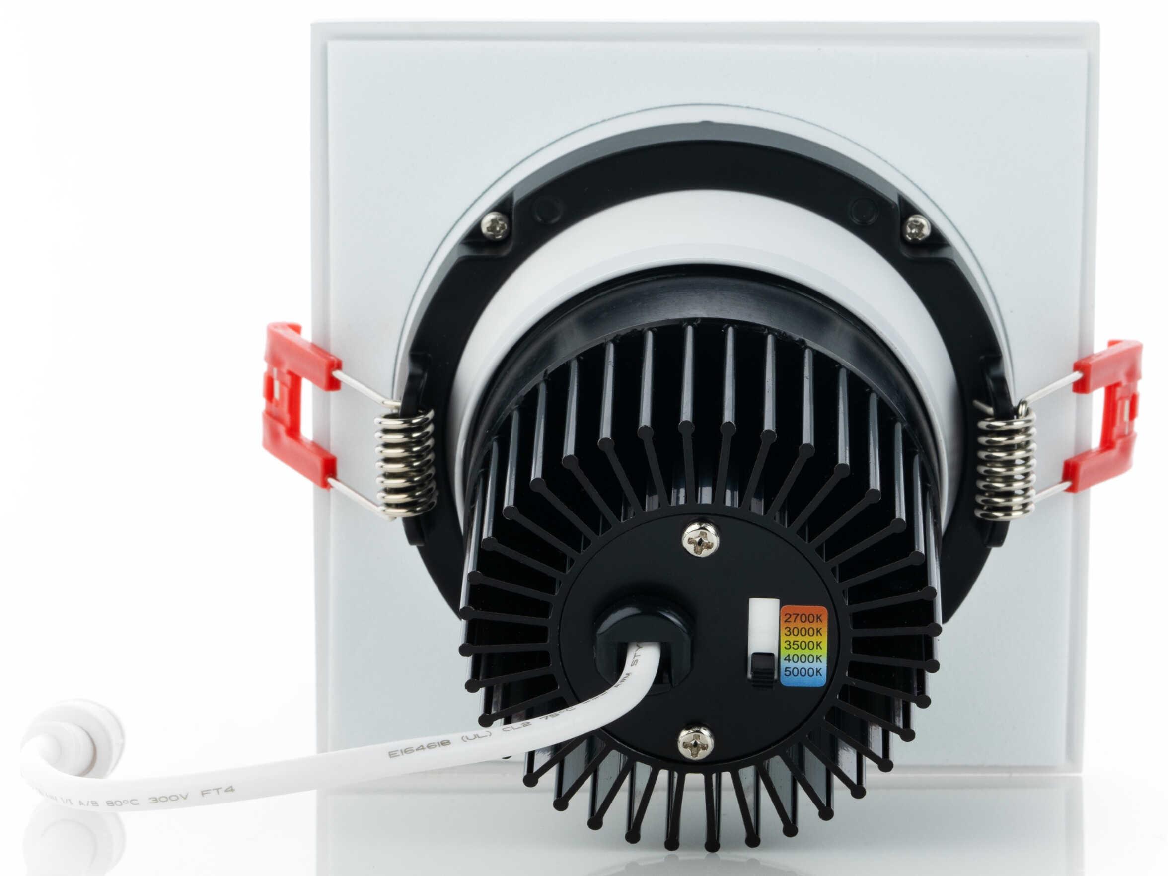 Eurofase Midway 1-Light White LED Recessed Light