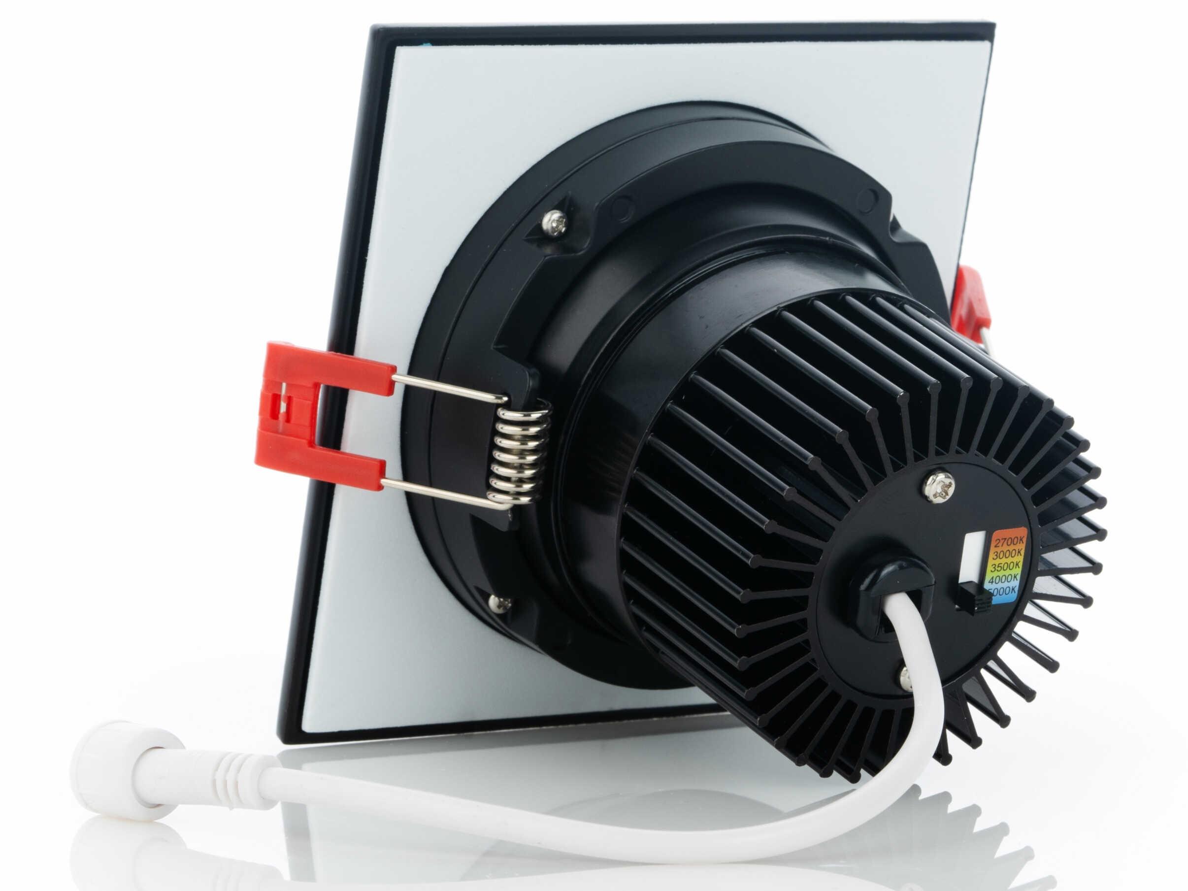 Eurofase Midway 1-Light Black LED Recessed Light