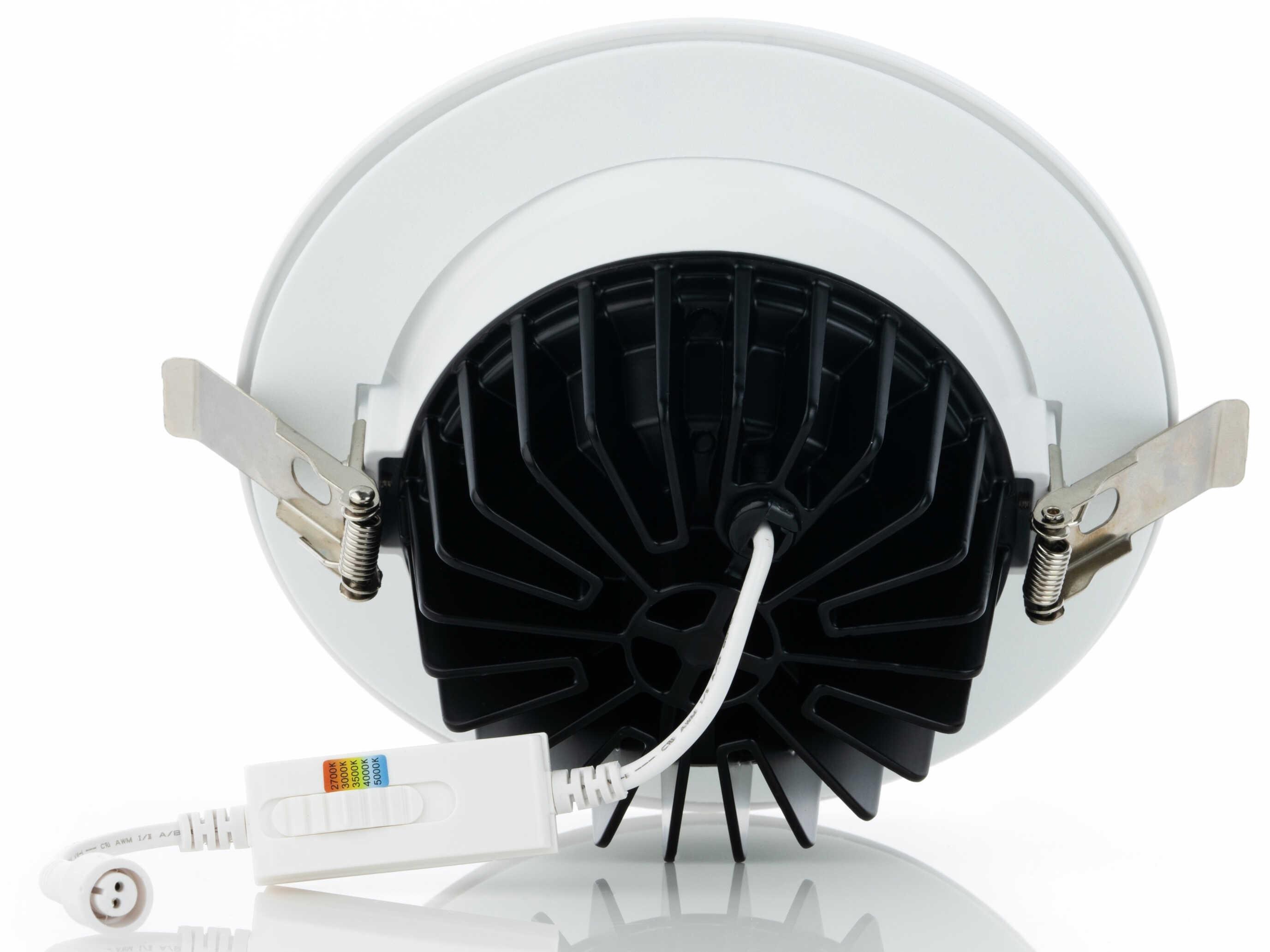 Eurofase Midway 1-Light White LED Round Recessed Light