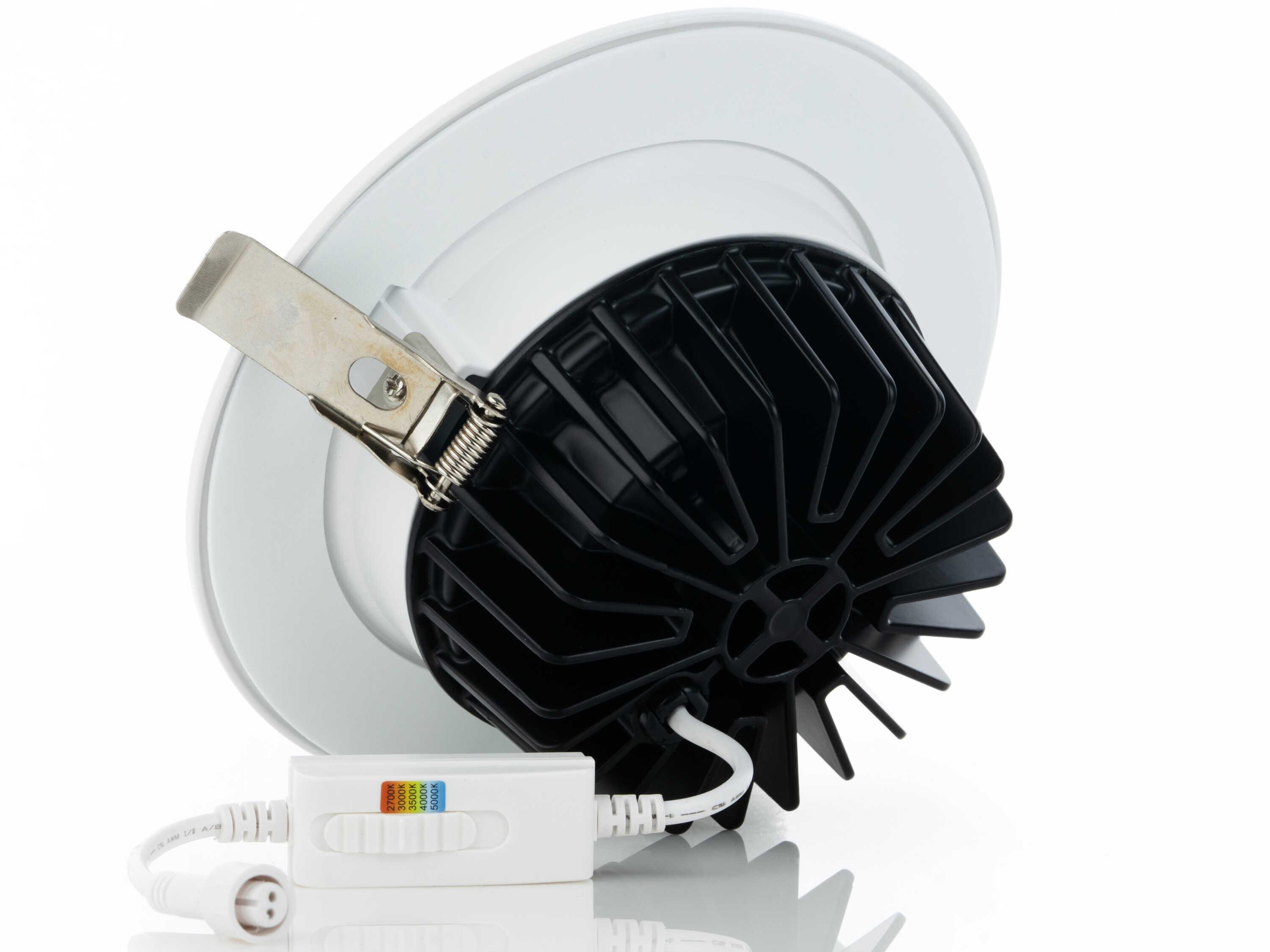 Eurofase Midway 1-Light White LED Round Recessed Light