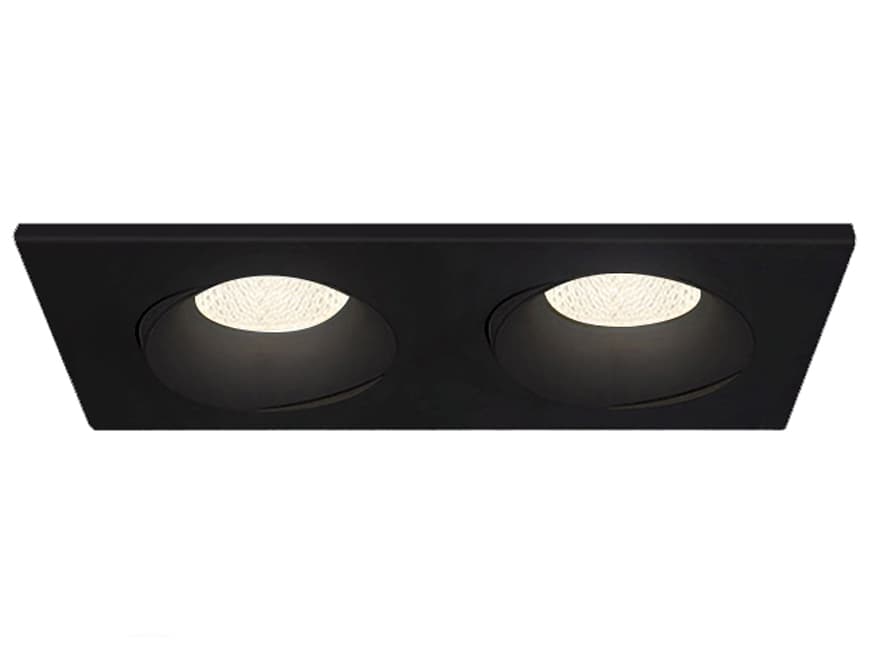 Eurofase Midway 1-Light Black LED Recessed Light