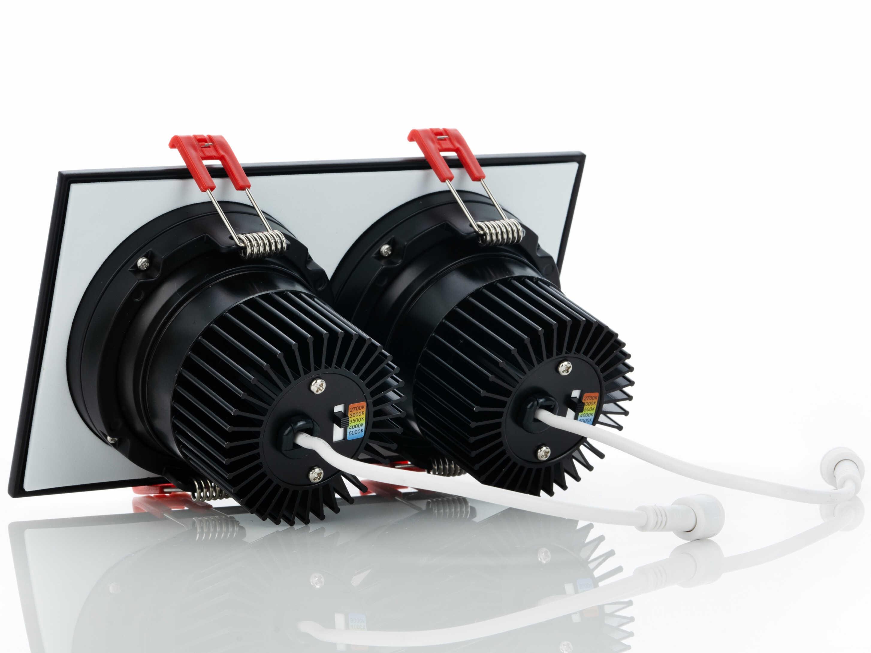 Eurofase Midway 1-Light Black LED Recessed Light