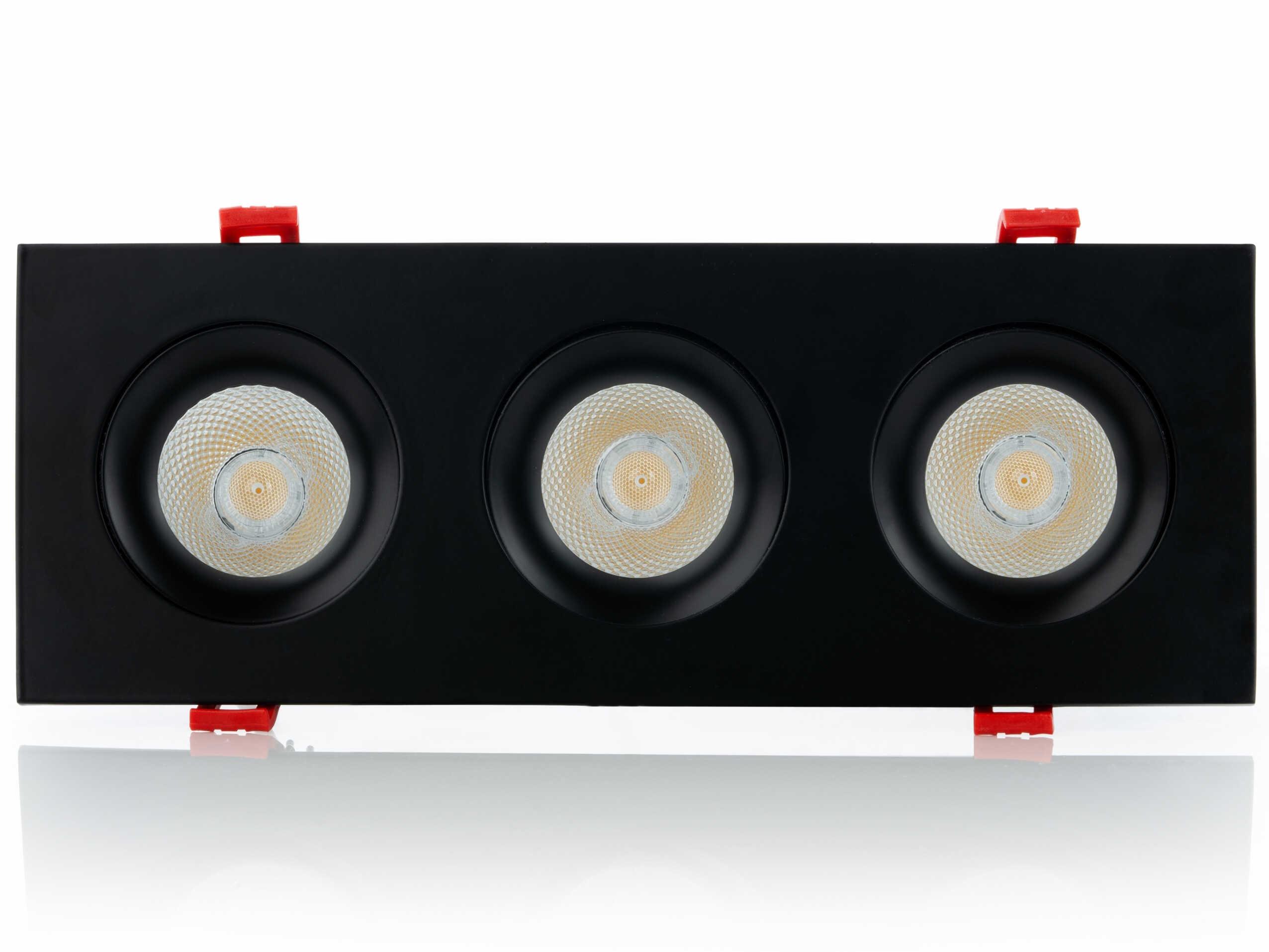 Eurofase Midway 1-Light Black LED Recessed Light