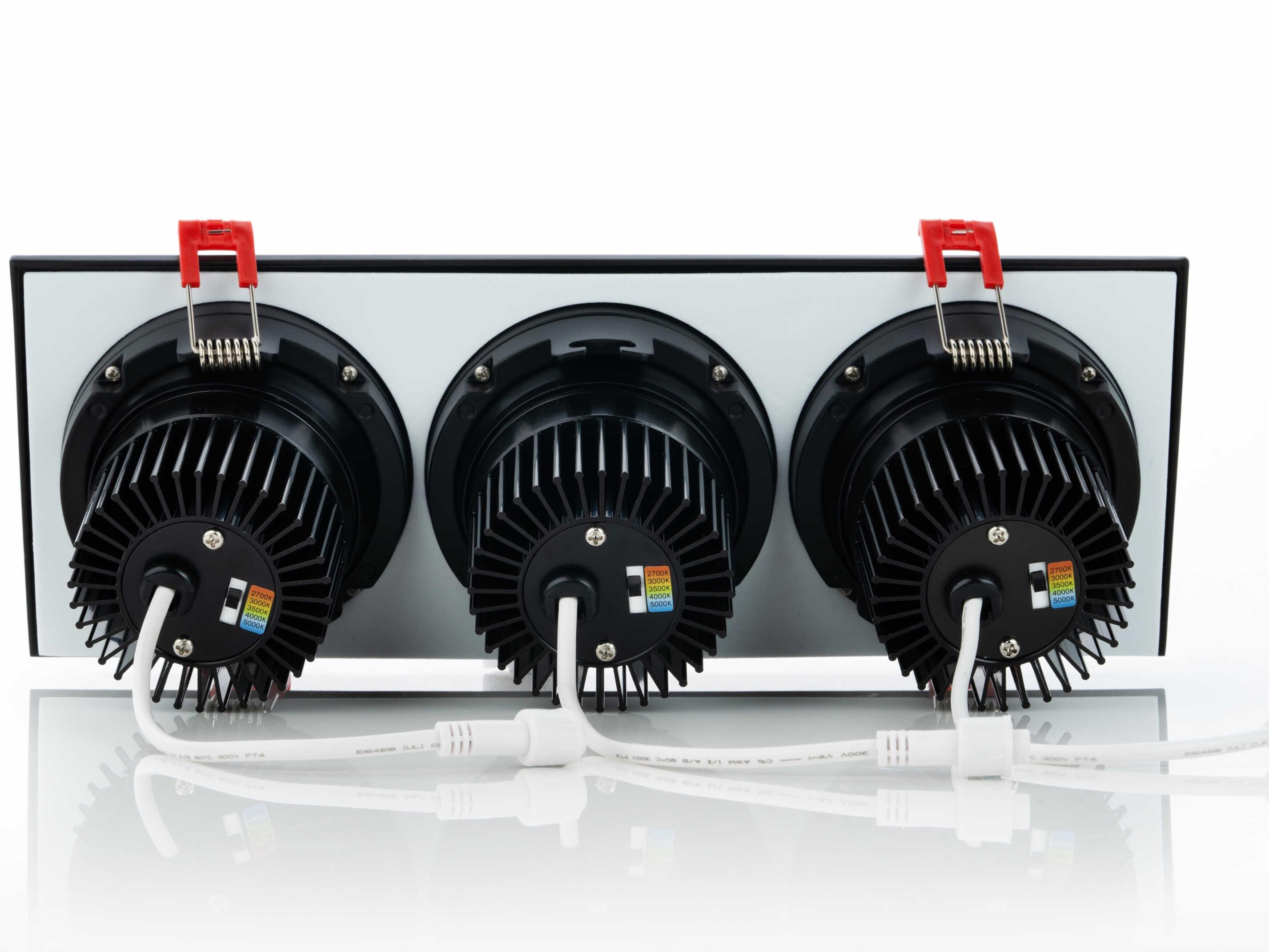 Eurofase Midway 1-Light Black LED Recessed Light