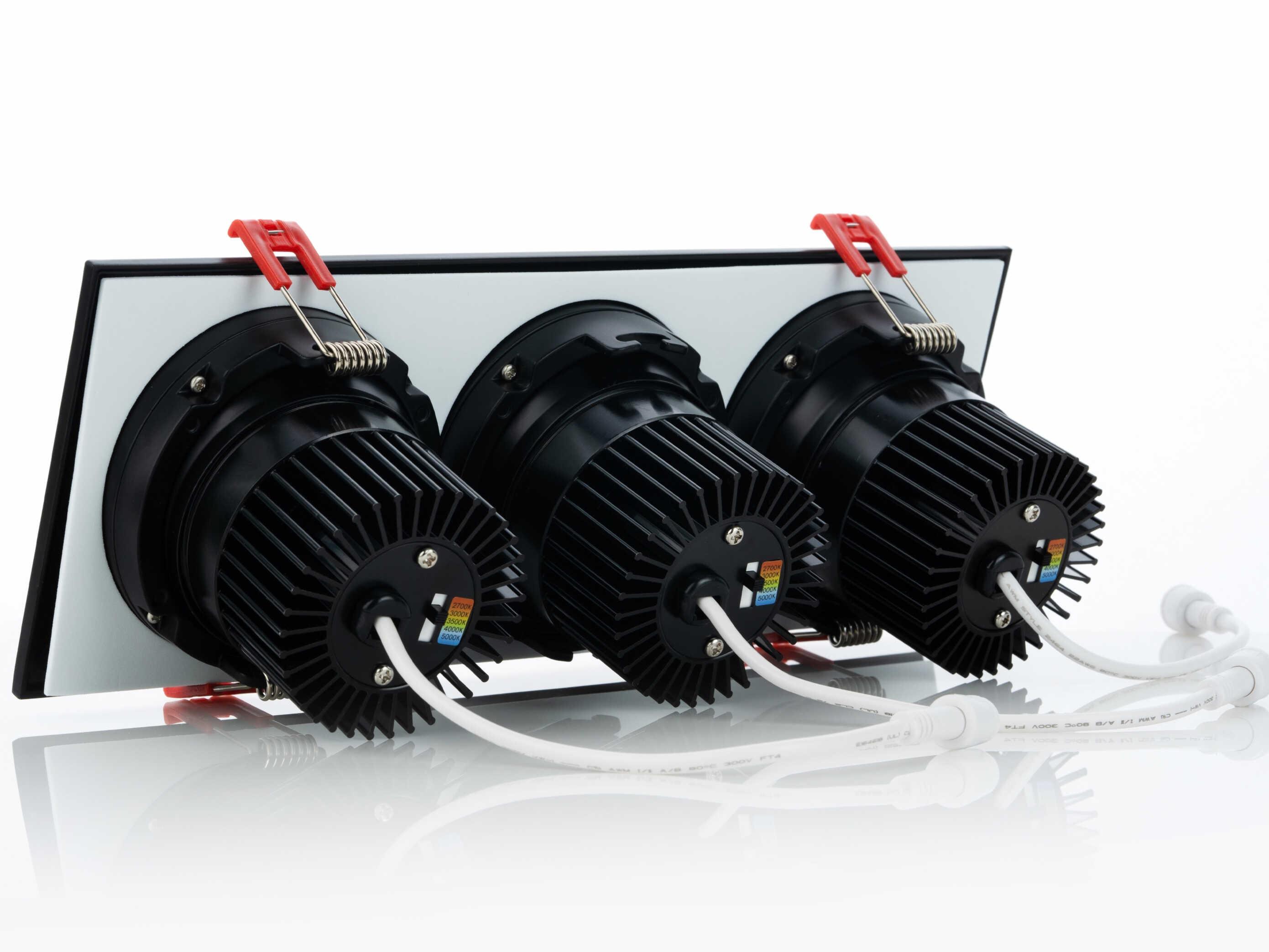 Eurofase Midway 1-Light Black LED Recessed Light