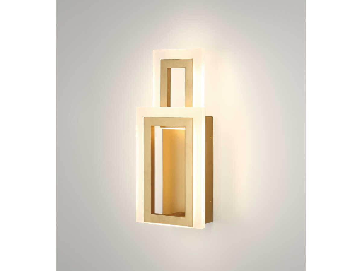 Eurofase Inizio 1-Light Gold LED Wall Sconce