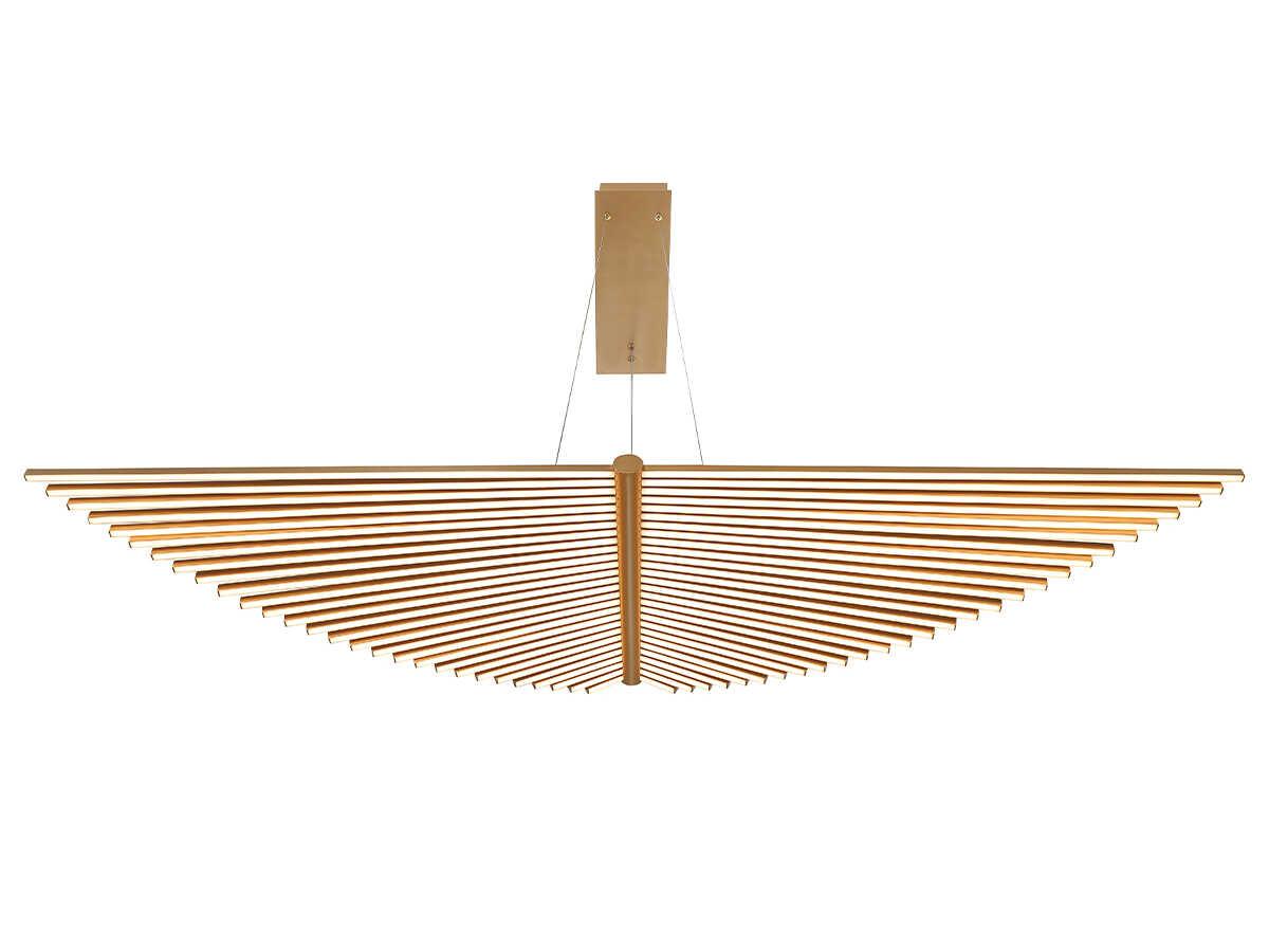Eurofase Seraph 1-Light Gold LED Linear Island Pendant