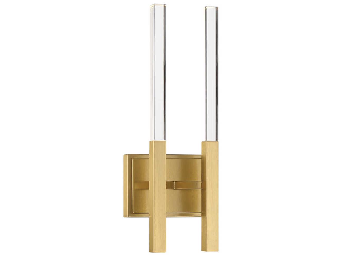 Eurofase Benicio 4-Light Brushed Gold LED Wall Sconce