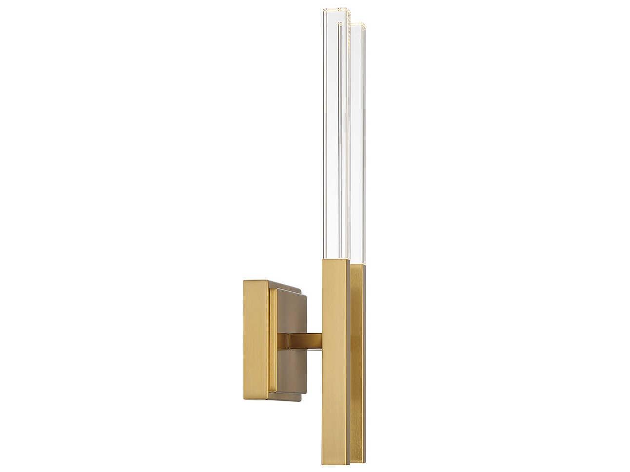 Eurofase Benicio 4-Light Brushed Gold LED Wall Sconce