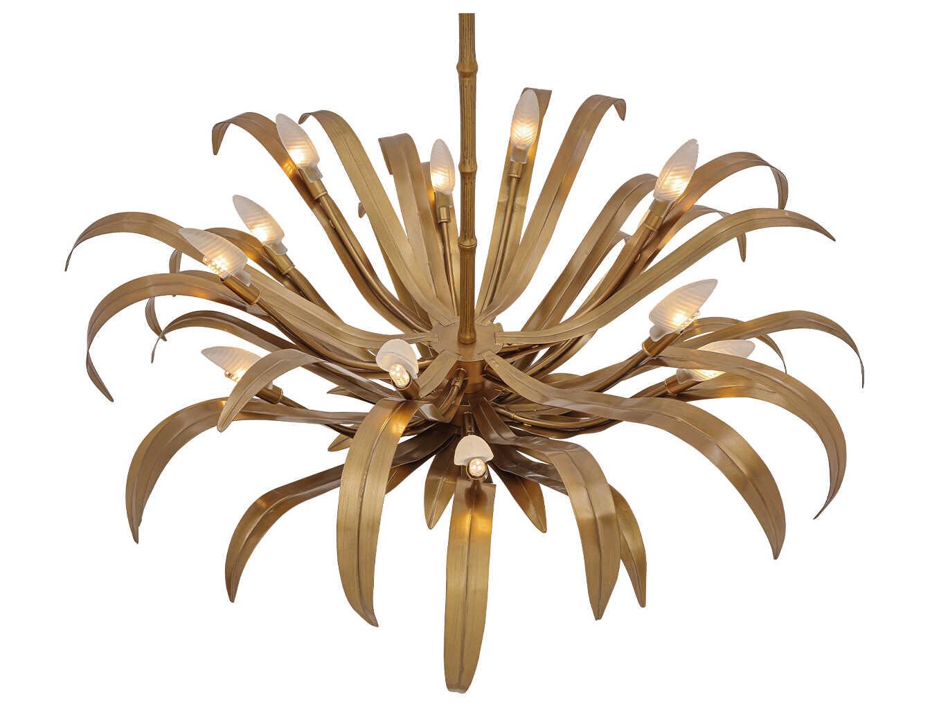 Eurofase Kagra 12-Light Brass Pendant