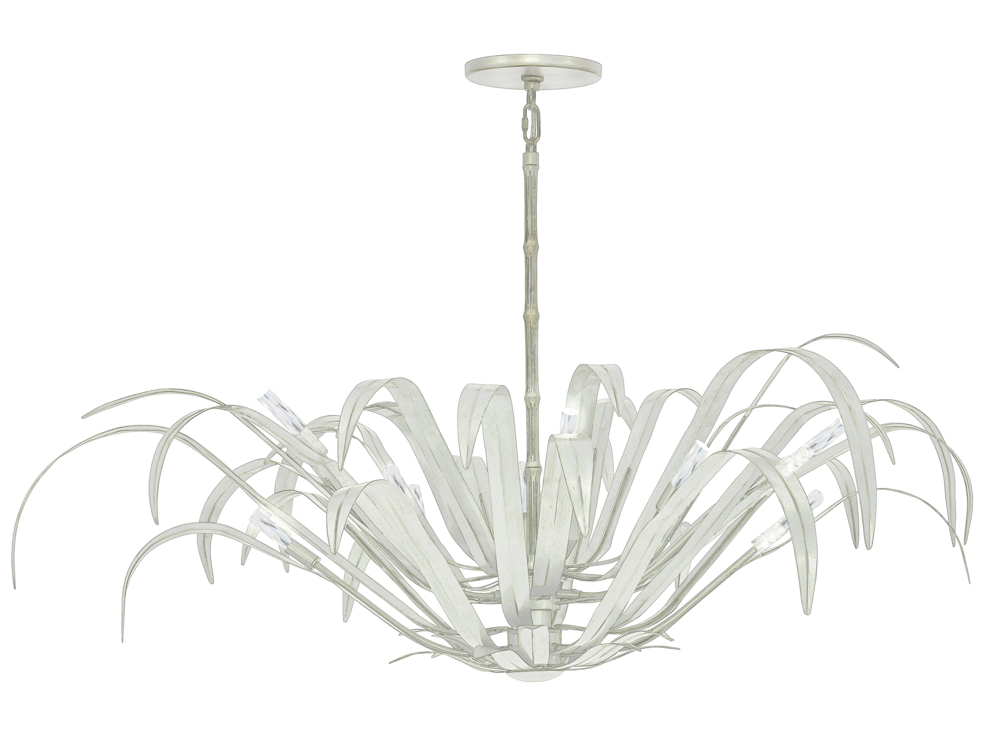 Eurofase Kagra 12-Light Distressed White Pendant