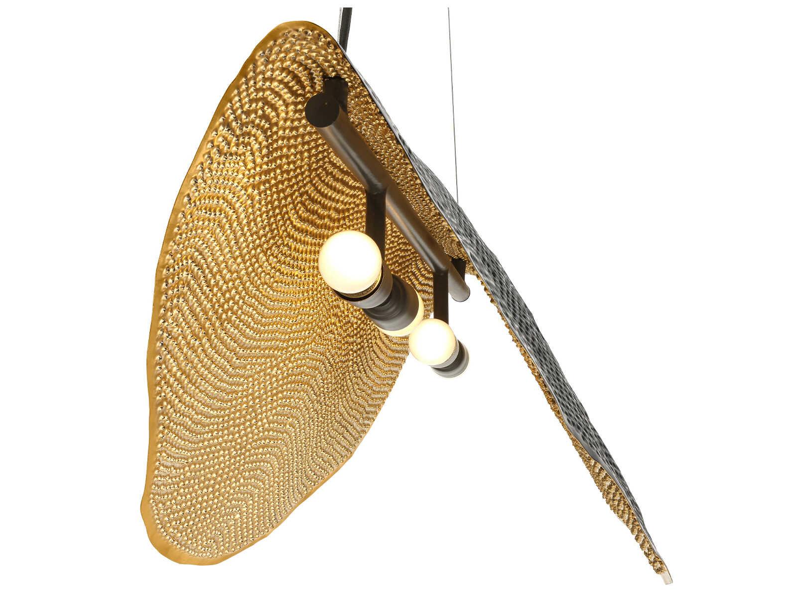 Eurofase Lahar 4-Light Bronze Gold Island Pendant