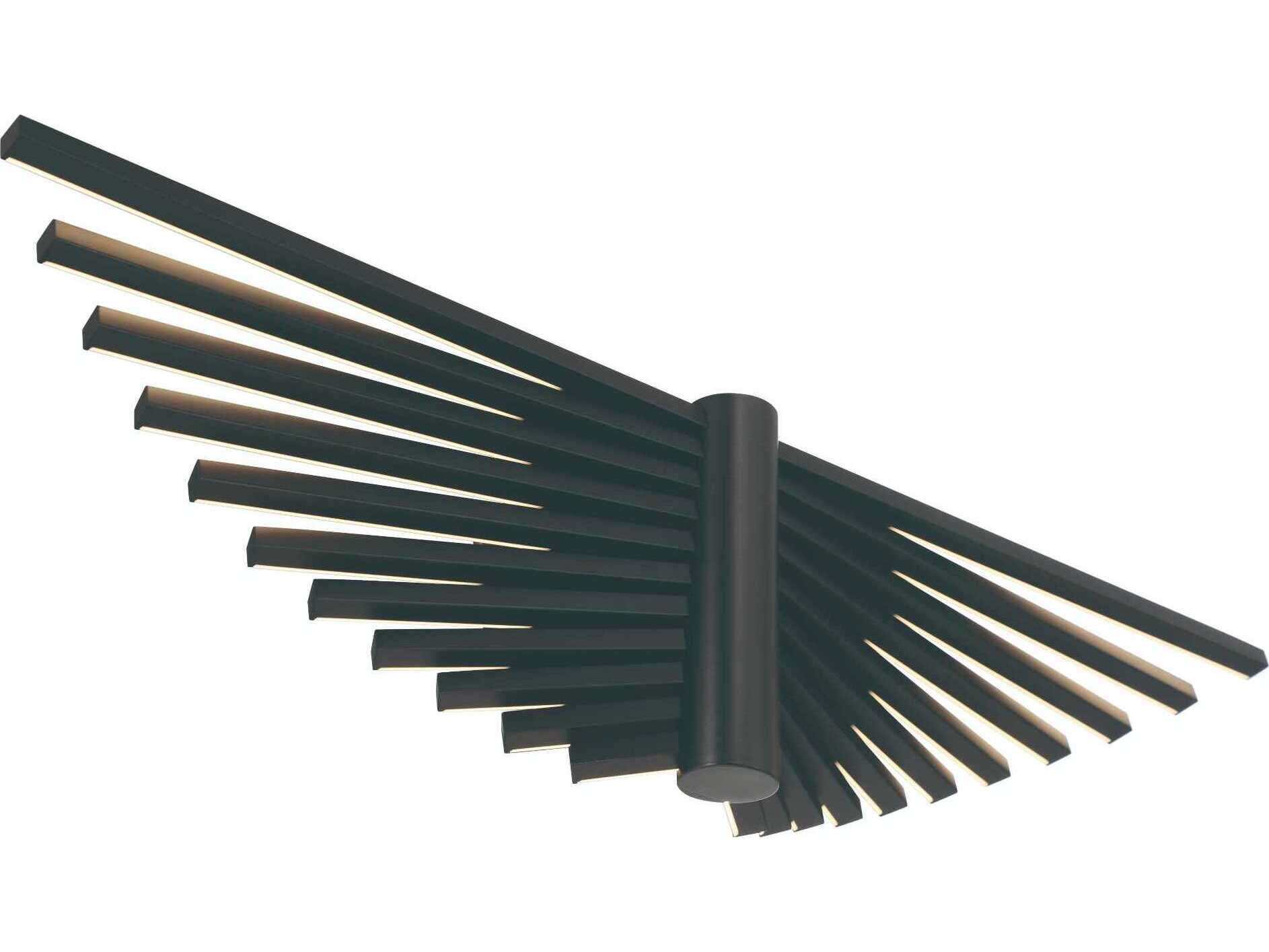 Eurofase Seraph 1-Light Black Wall Sconce