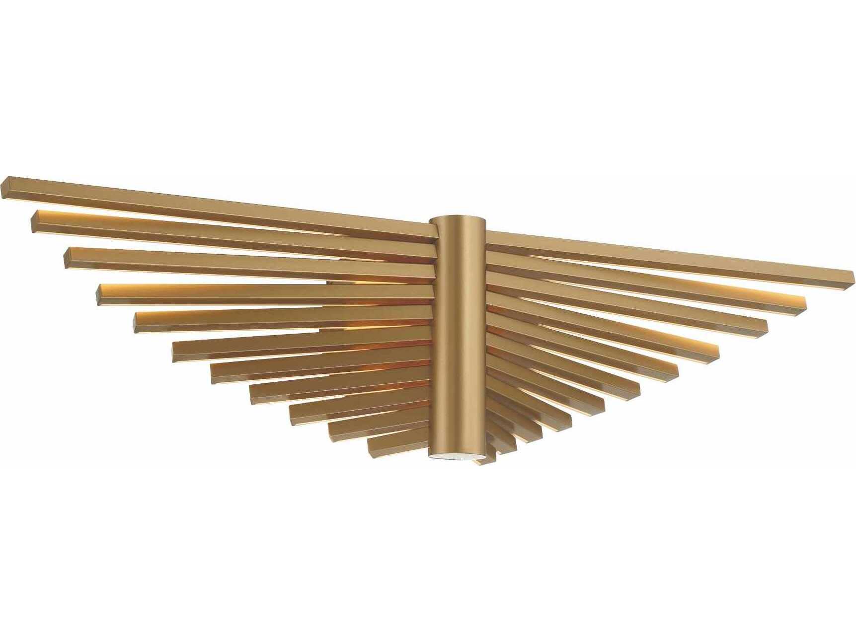 Eurofase Seraph 1-Light Gold Wall Sconce