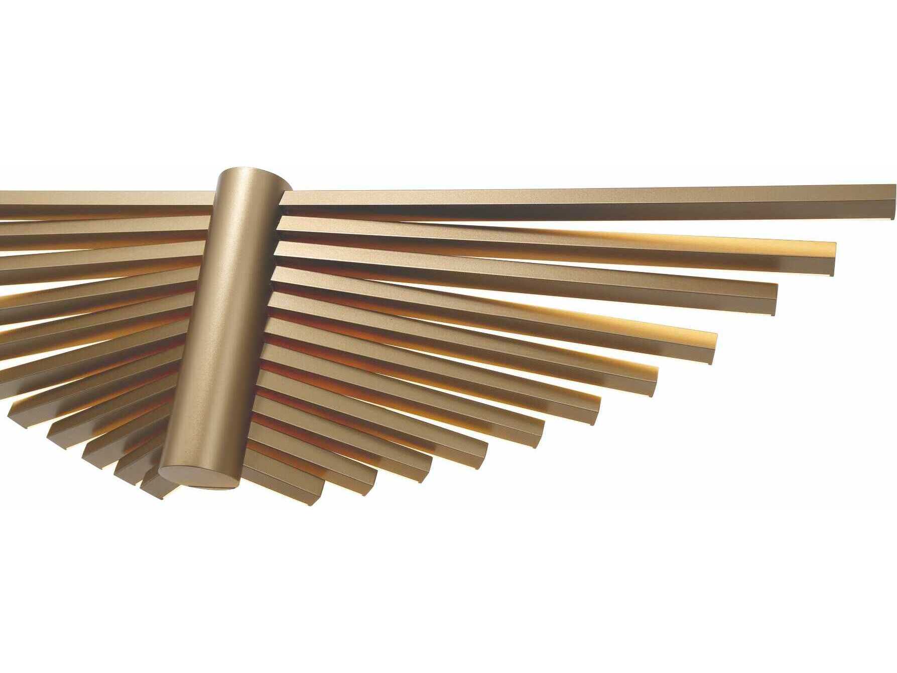 Eurofase Seraph 1-Light Gold Wall Sconce