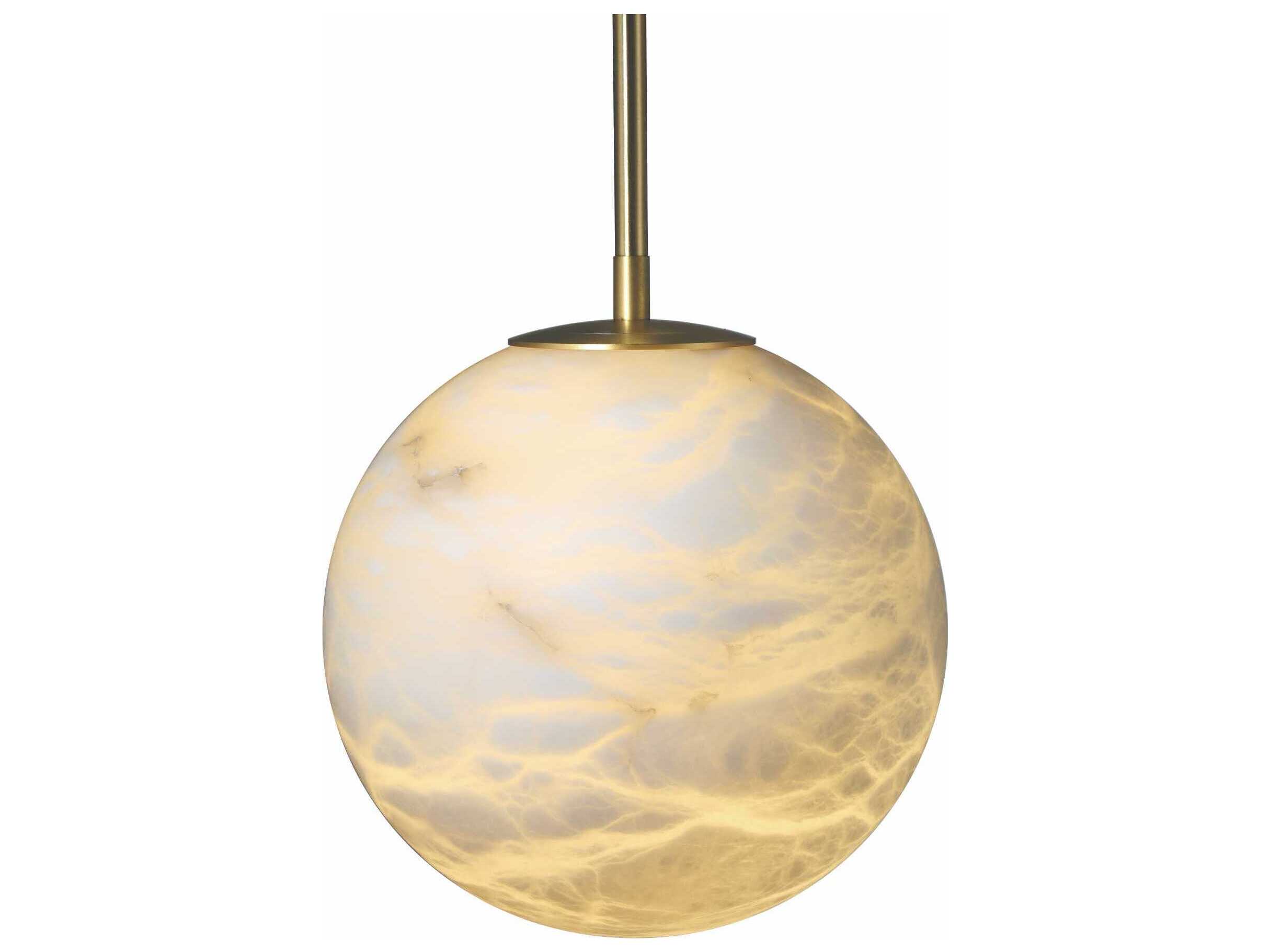 Eurofase Kepler 1-Light Gold Globe Mini Pendant