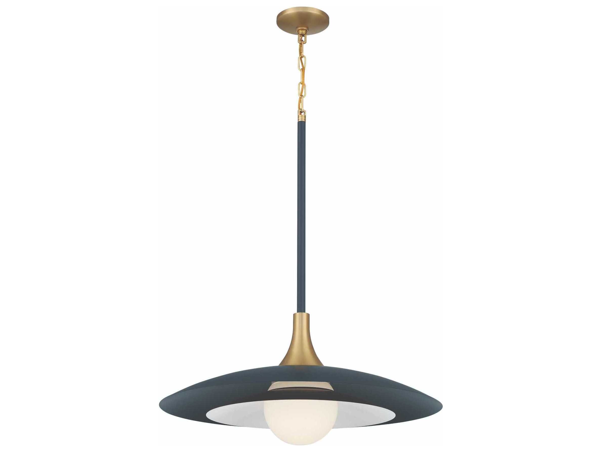 Eurofase Welsh 1-Light Blue Dome Pendant