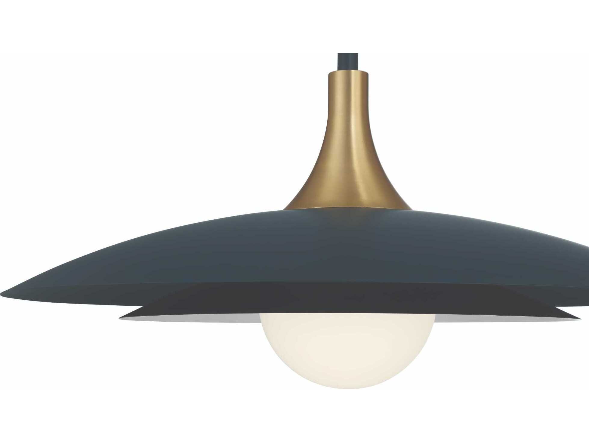 Eurofase Welsh 1-Light Blue Dome Pendant