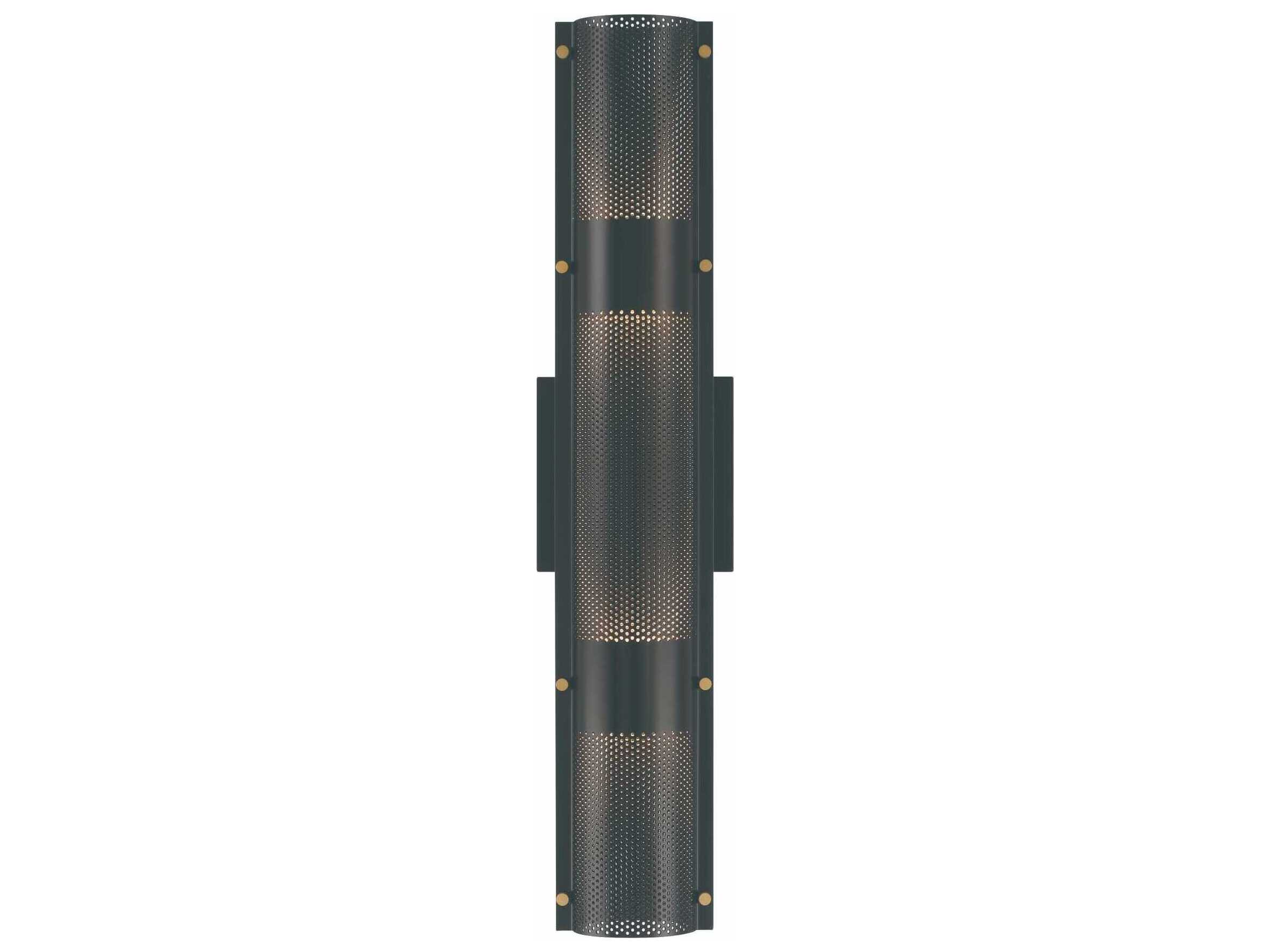 Eurofase Westcliffe 1-Light Black Wall Sconce