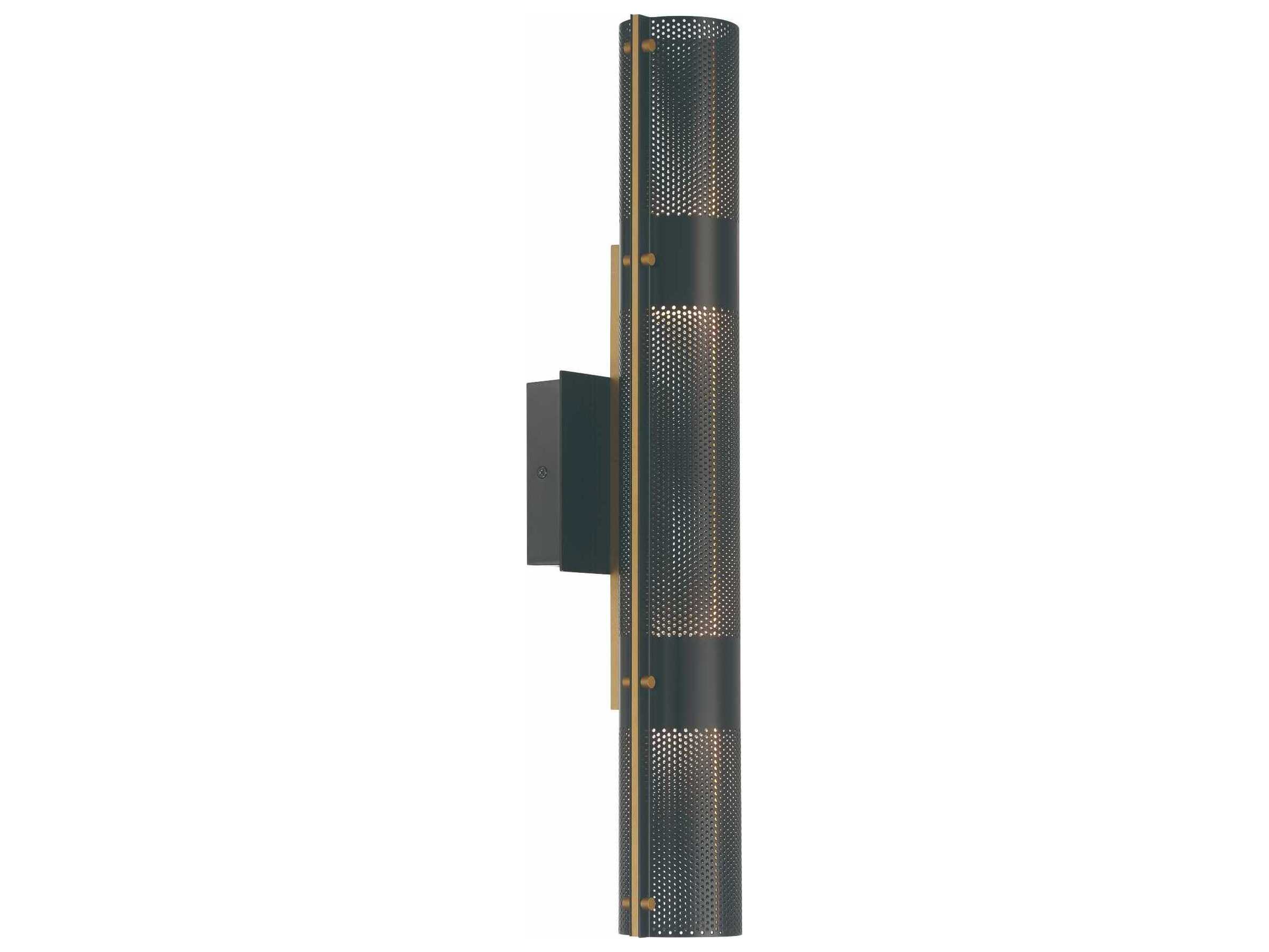 Eurofase Westcliffe 1-Light Black Wall Sconce