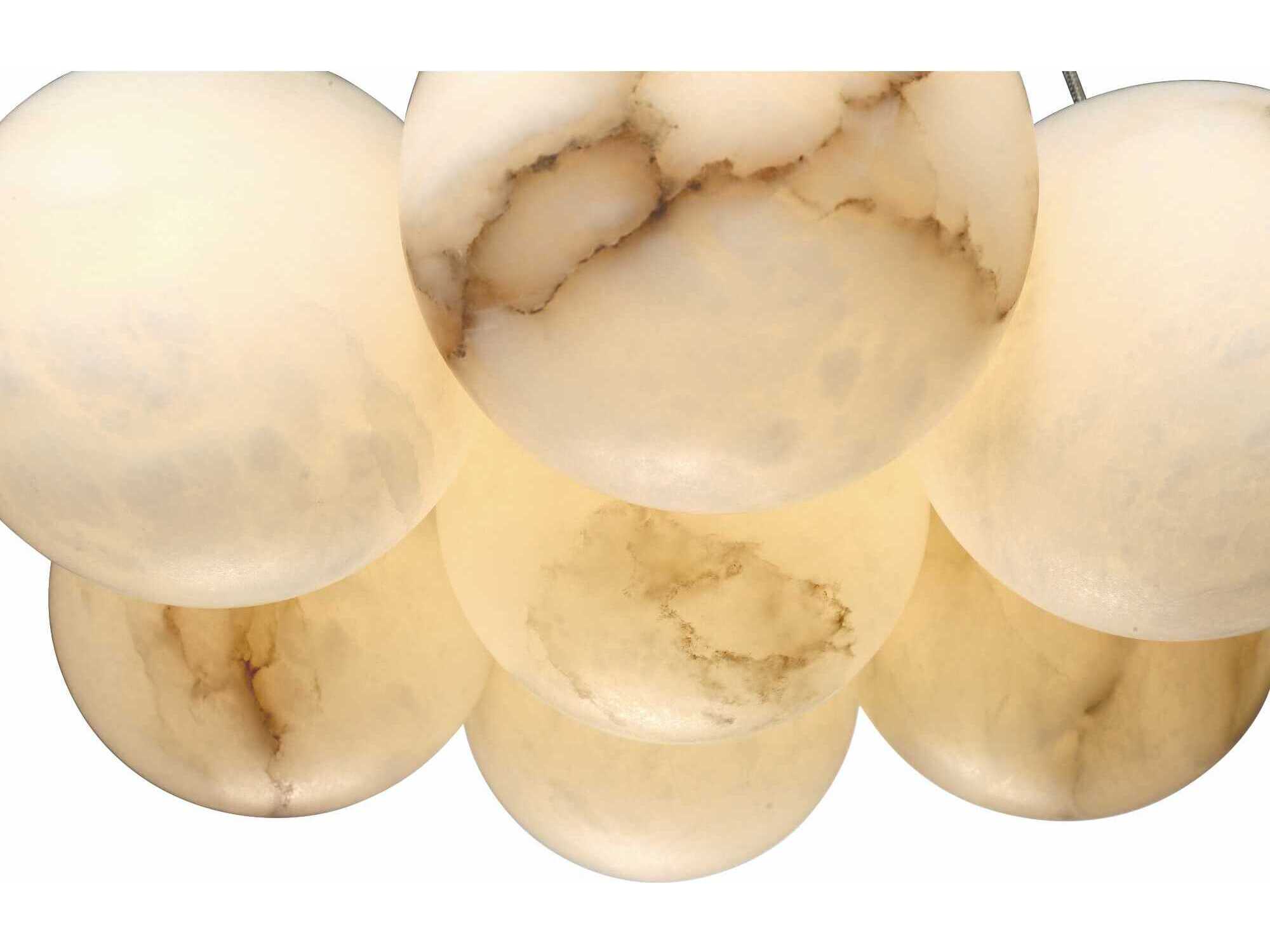 Eurofase Kepler 7-Light Gold Globe Pendant