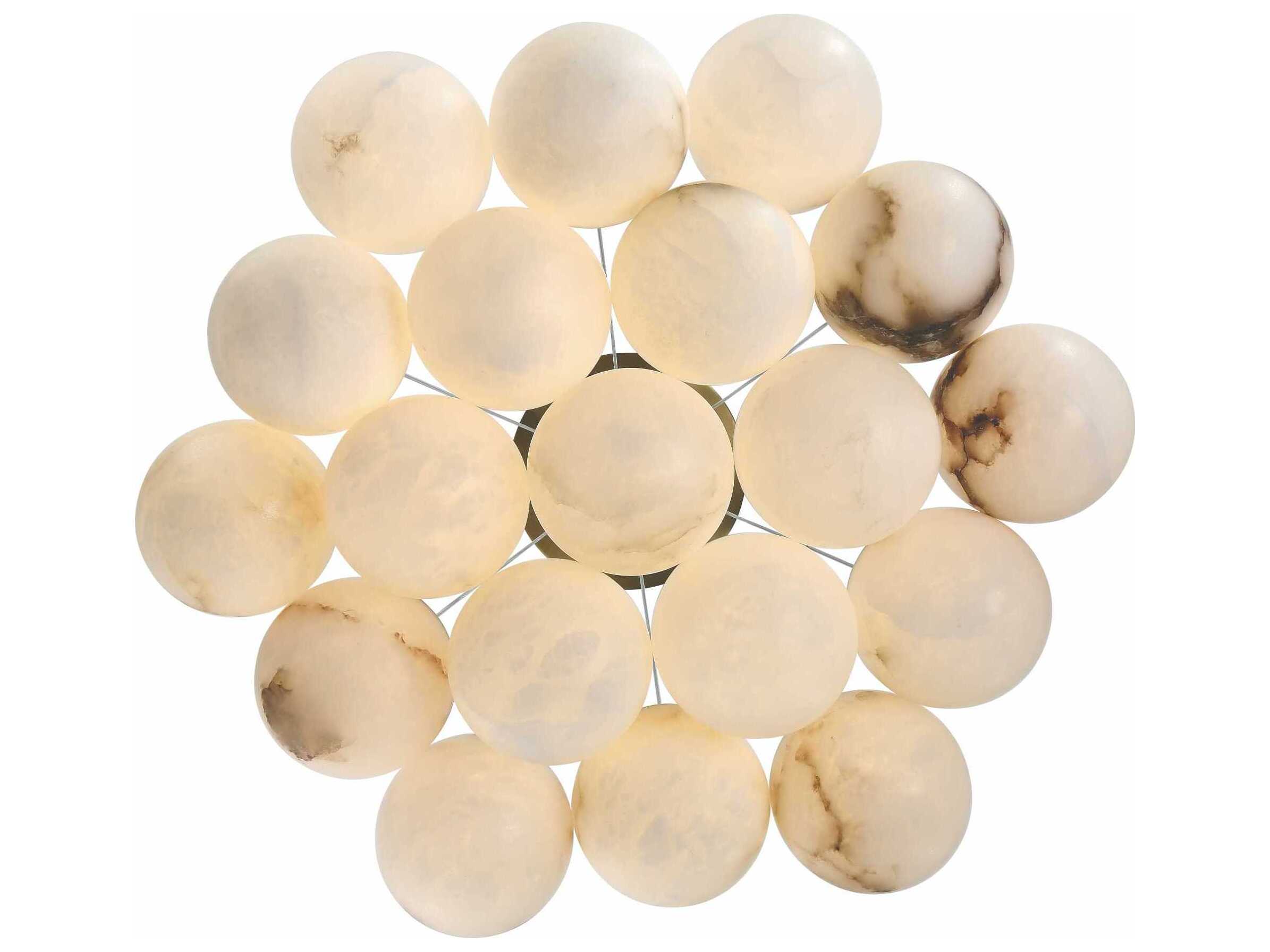 Eurofase Kepler 19-Light Gold Globe Pendant