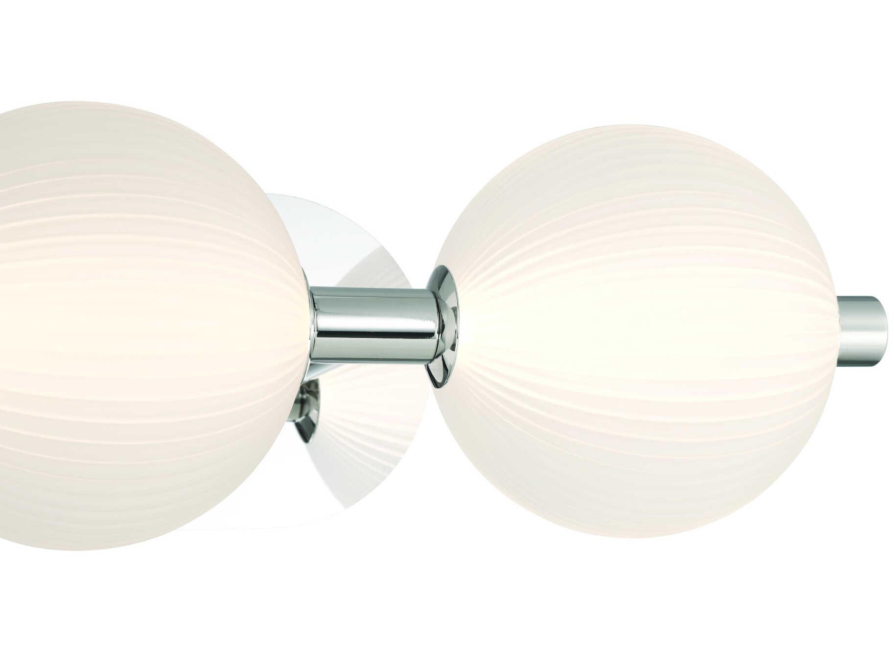 Eurofase Palmas 4-Light Nickel Vanity Light
