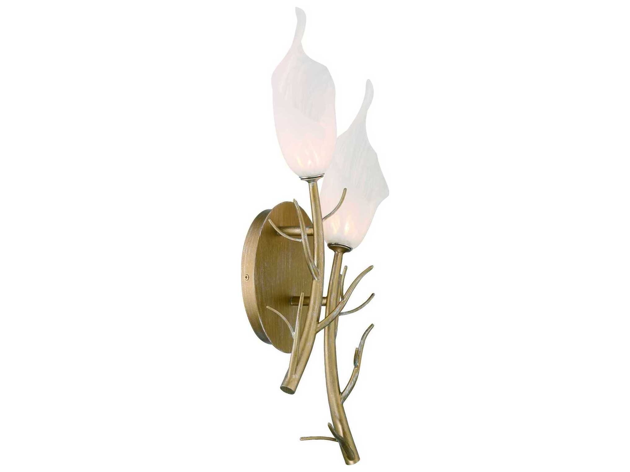 Eurofase Matera 2-Light Gold Wall Sconce