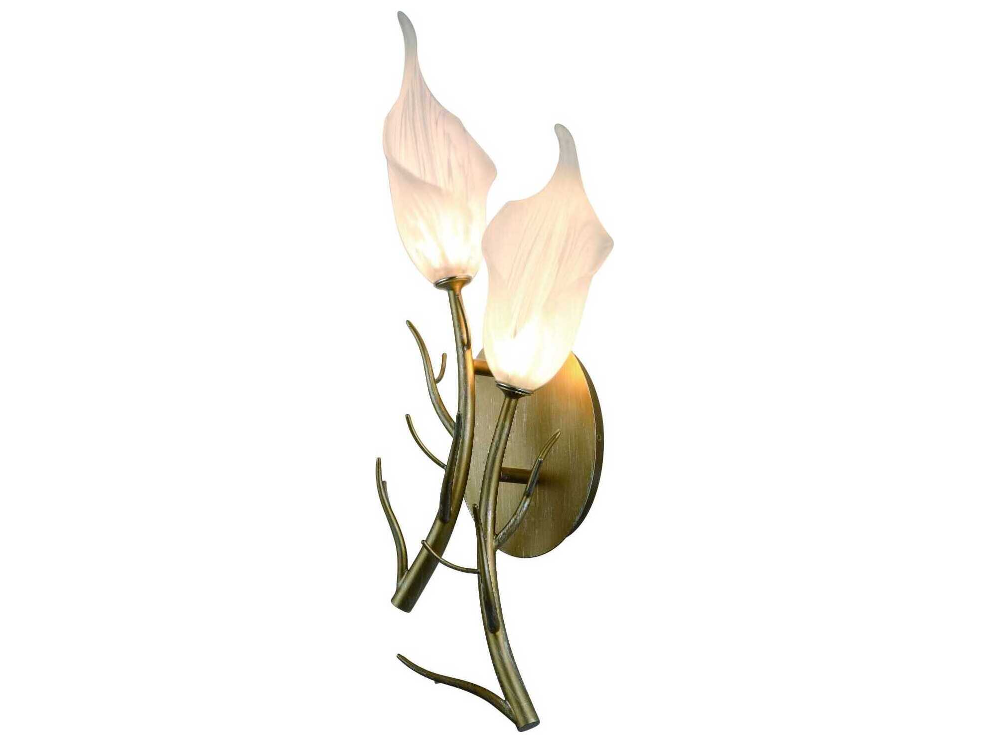 Eurofase Matera 2-Light Gold Wall Sconce