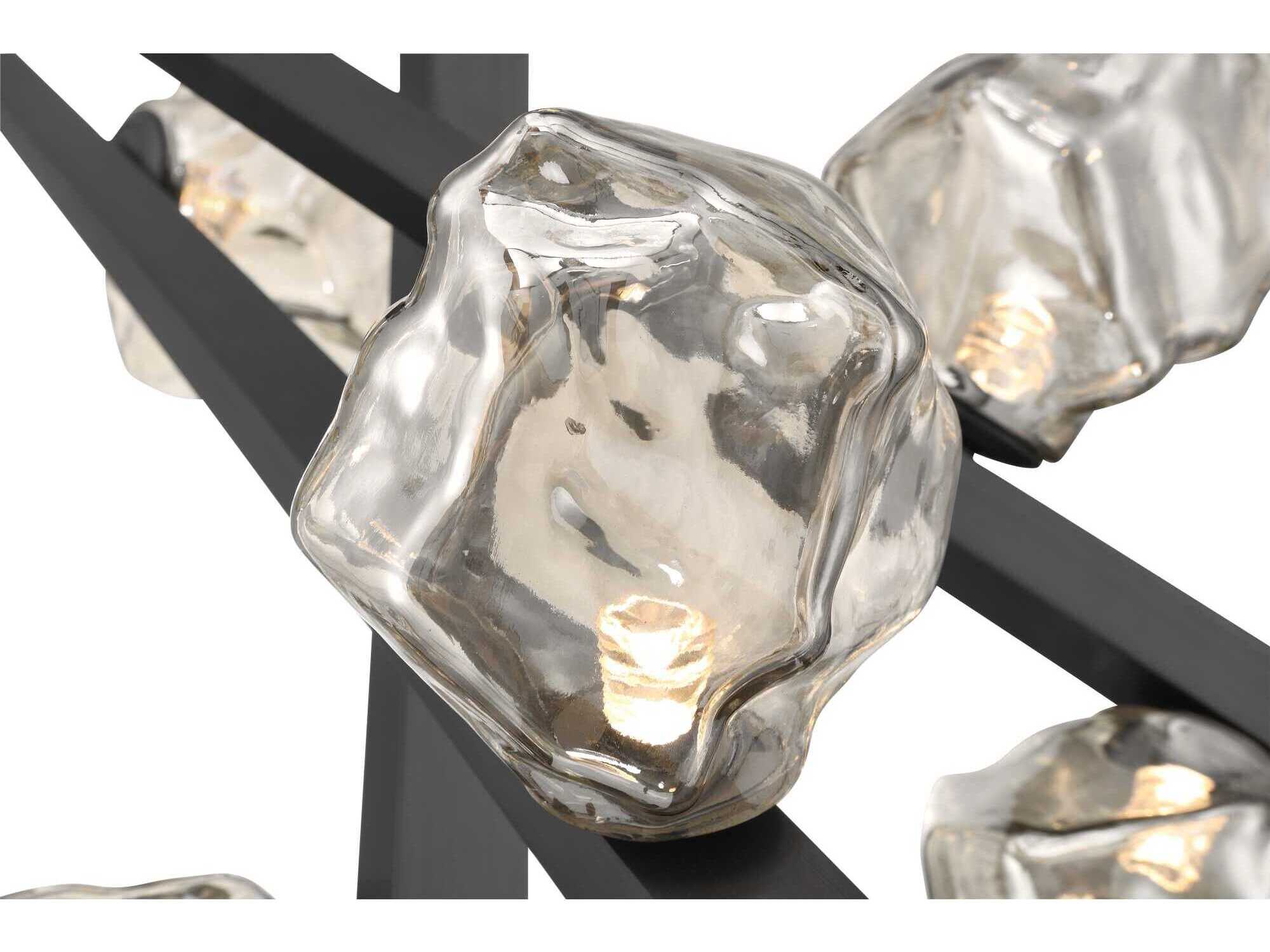 Eurofase Thorah 7-Light Graphite Black Pendant