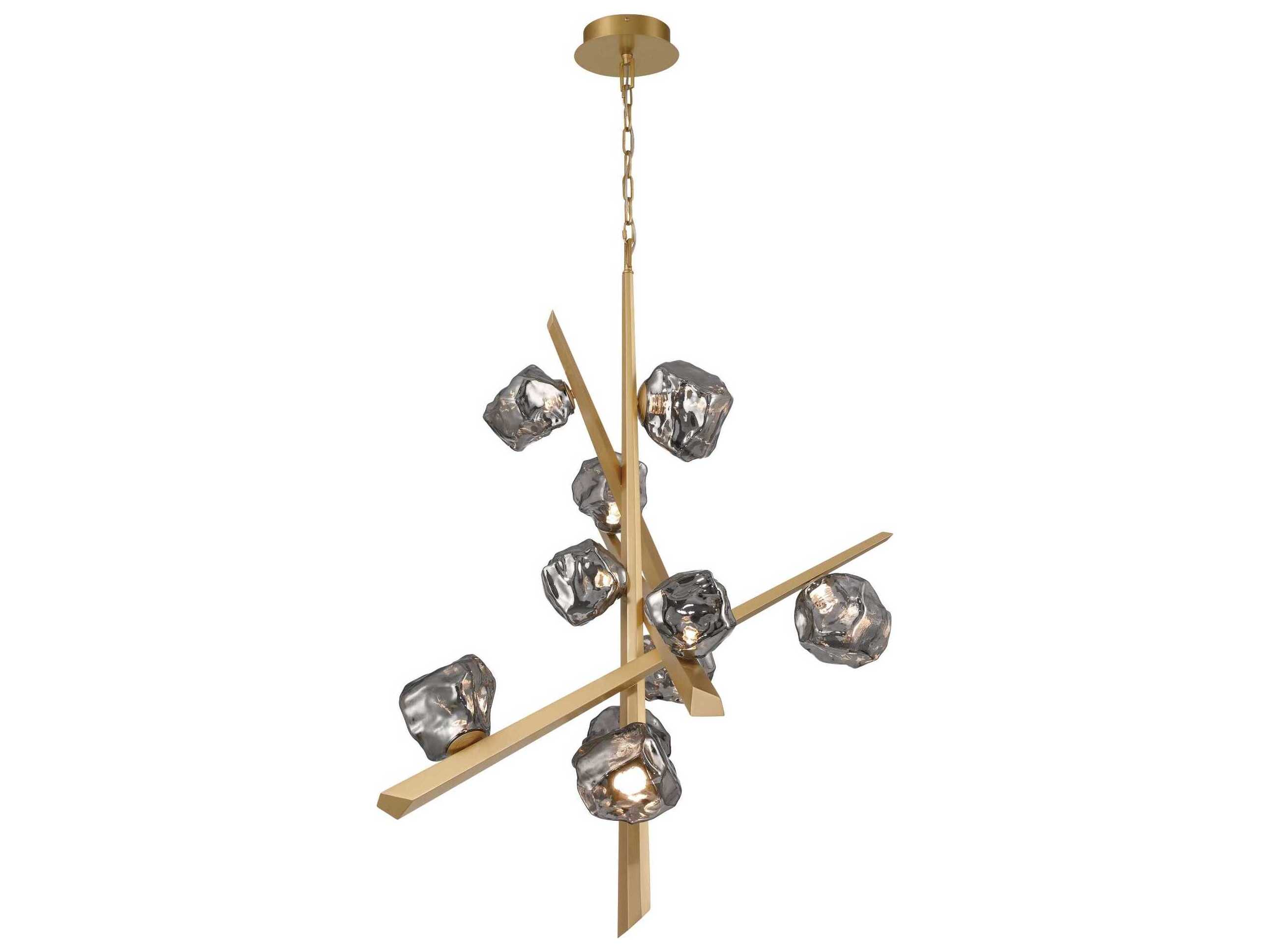Eurofase Thorah 10-Light Gold Pendant