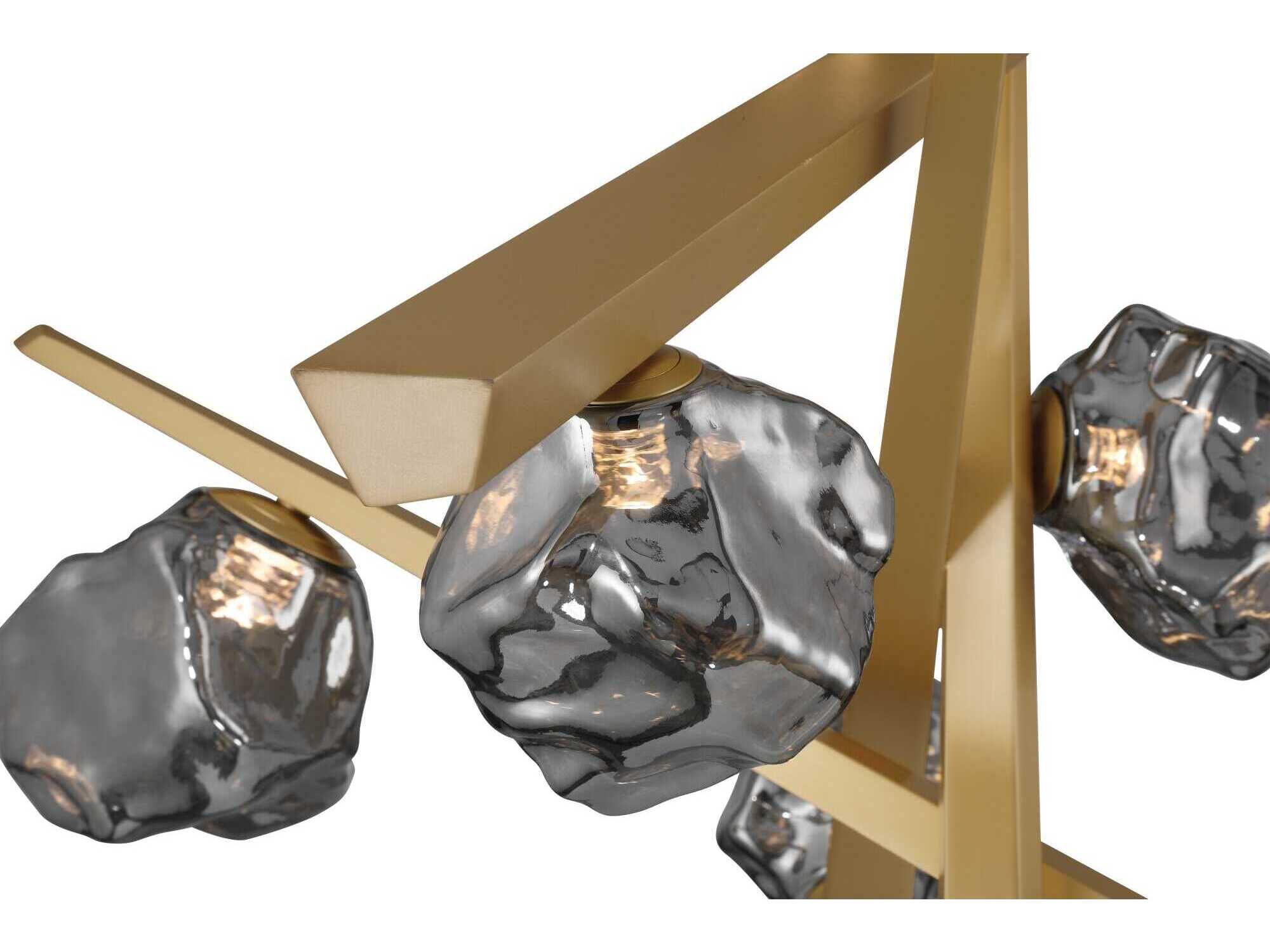 Eurofase Thorah 10-Light Gold Pendant