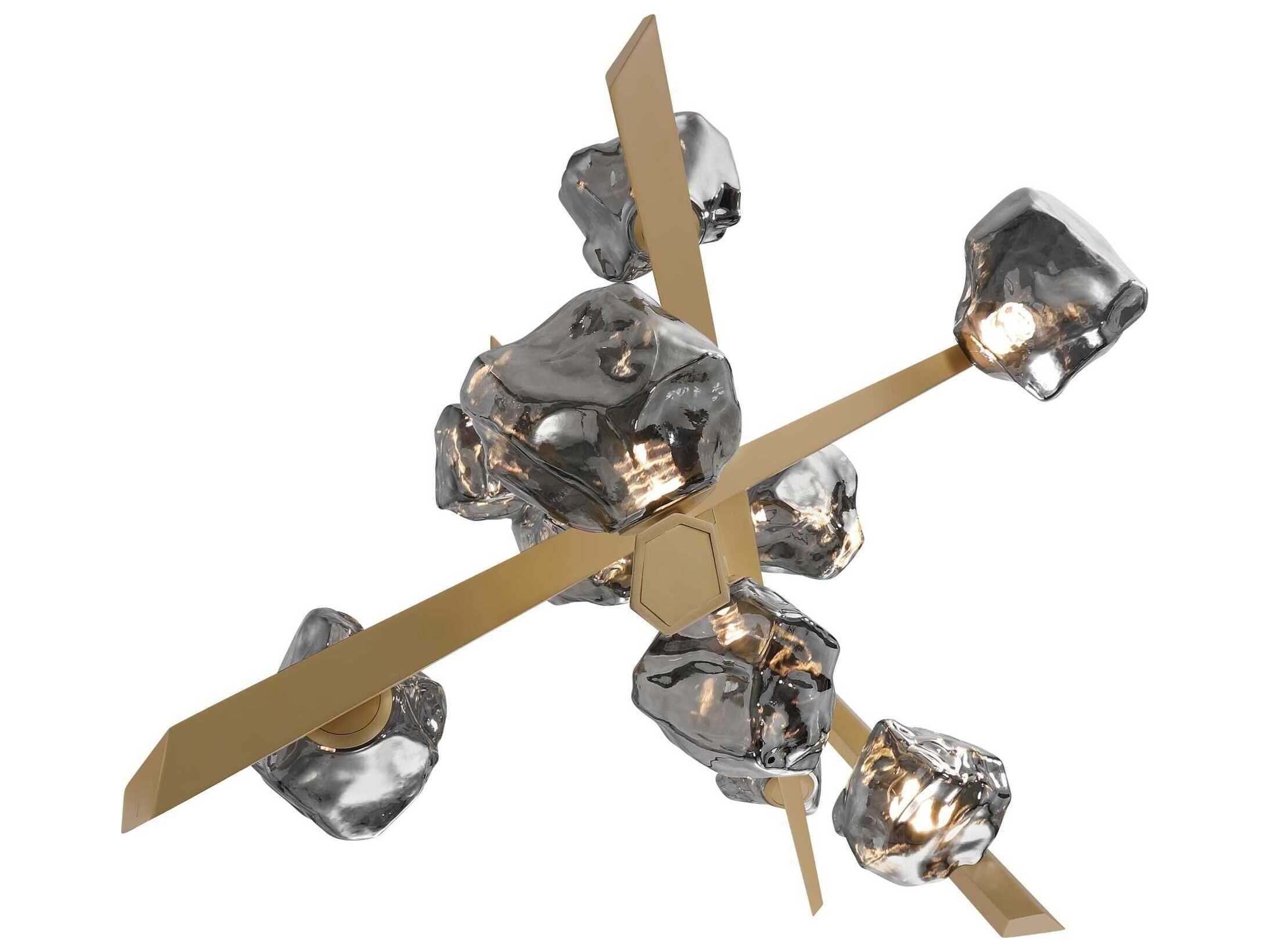 Eurofase Thorah 10-Light Gold Pendant