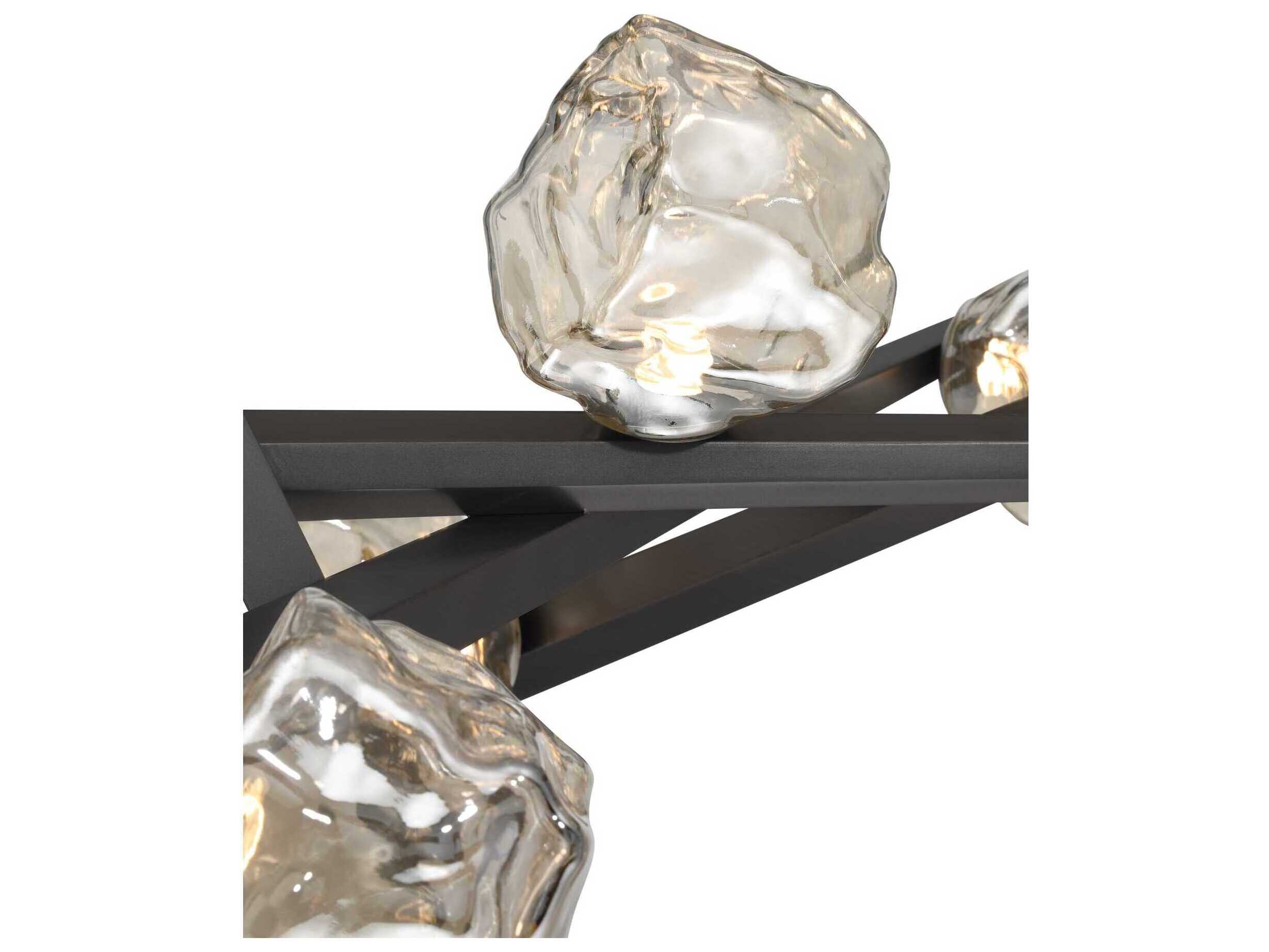 Eurofase Thorah 10-Light Graphite Black Pendant