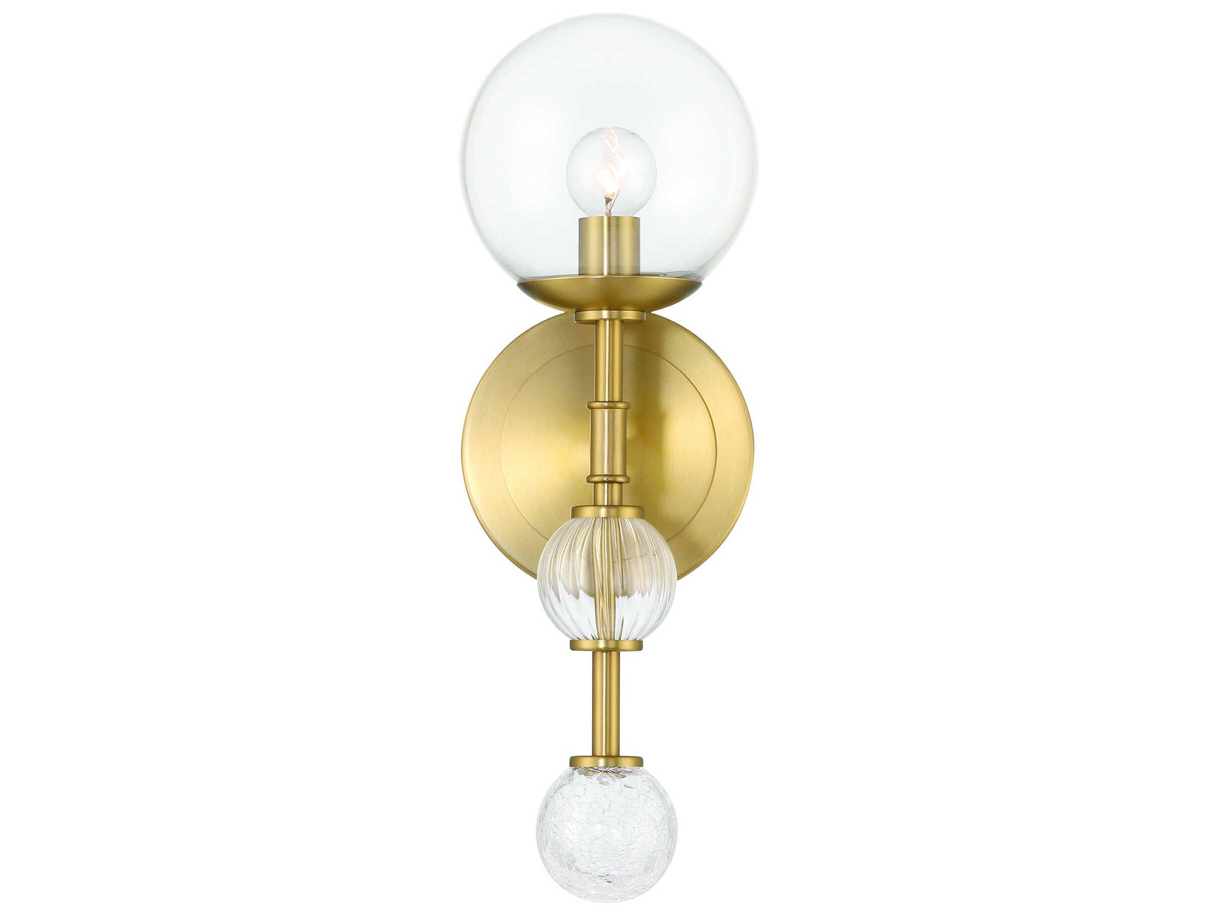 Eurofase Traiton 1-Light Gold Wall Sconce