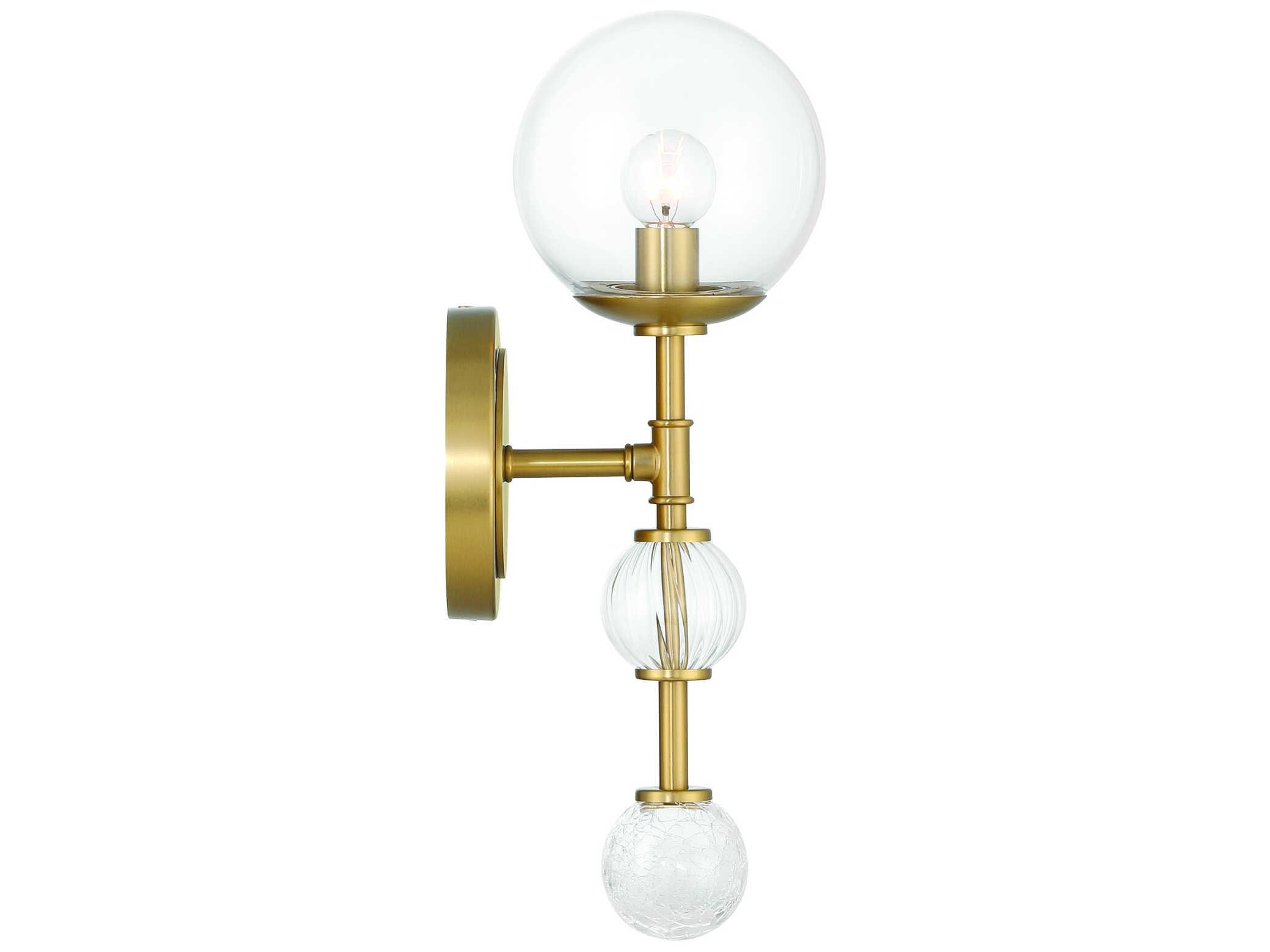 Eurofase Traiton 1-Light Gold Wall Sconce