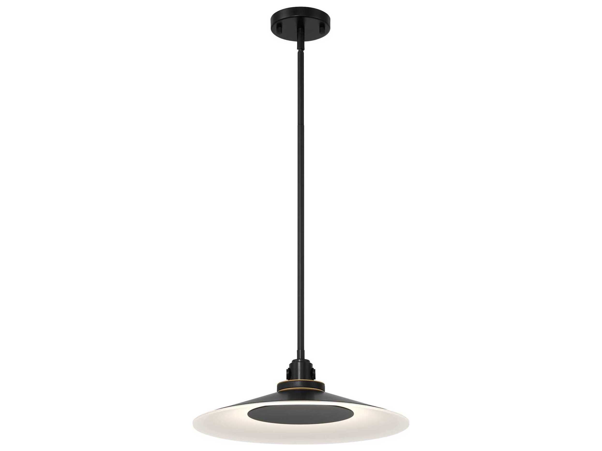 Eurofase Deckard 1-Light Black Pendant
