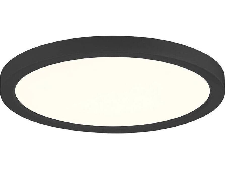 Eurofase Artemis Black Round Flush Mount