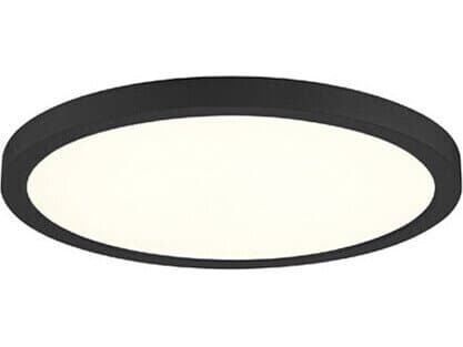 Eurofase Artemis Black Round Flush Mount