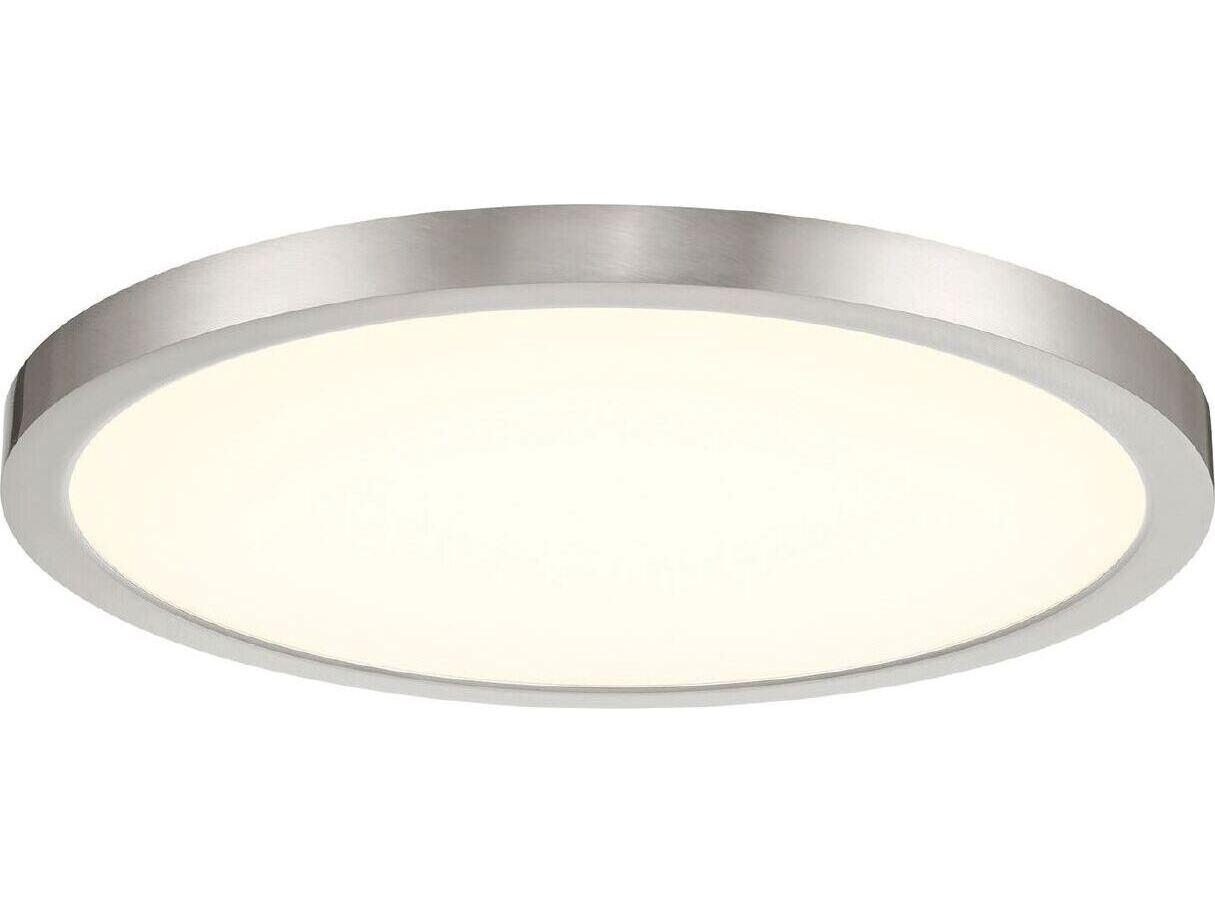 Eurofase Artemis Nickel Round Flush Mount