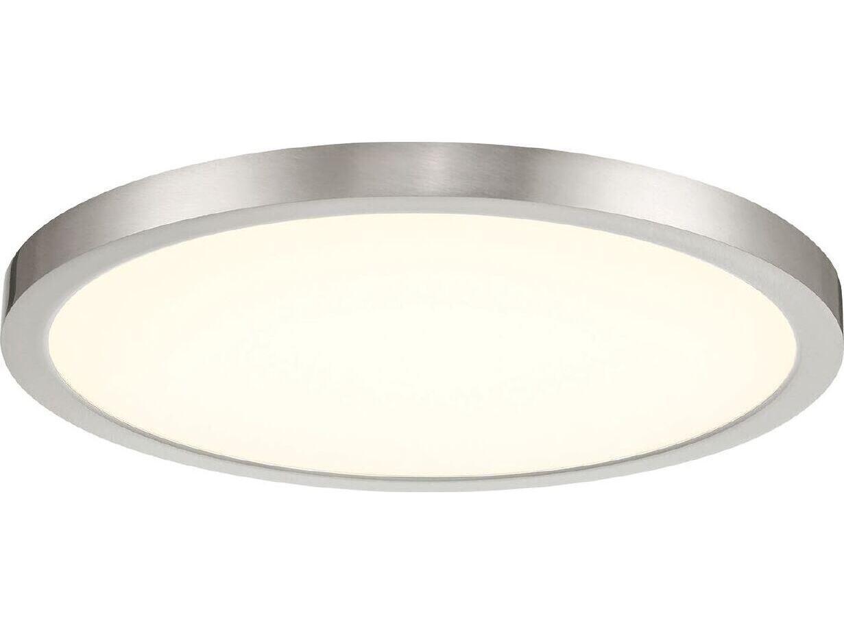 Eurofase Artemis Nickel Round Flush Mount