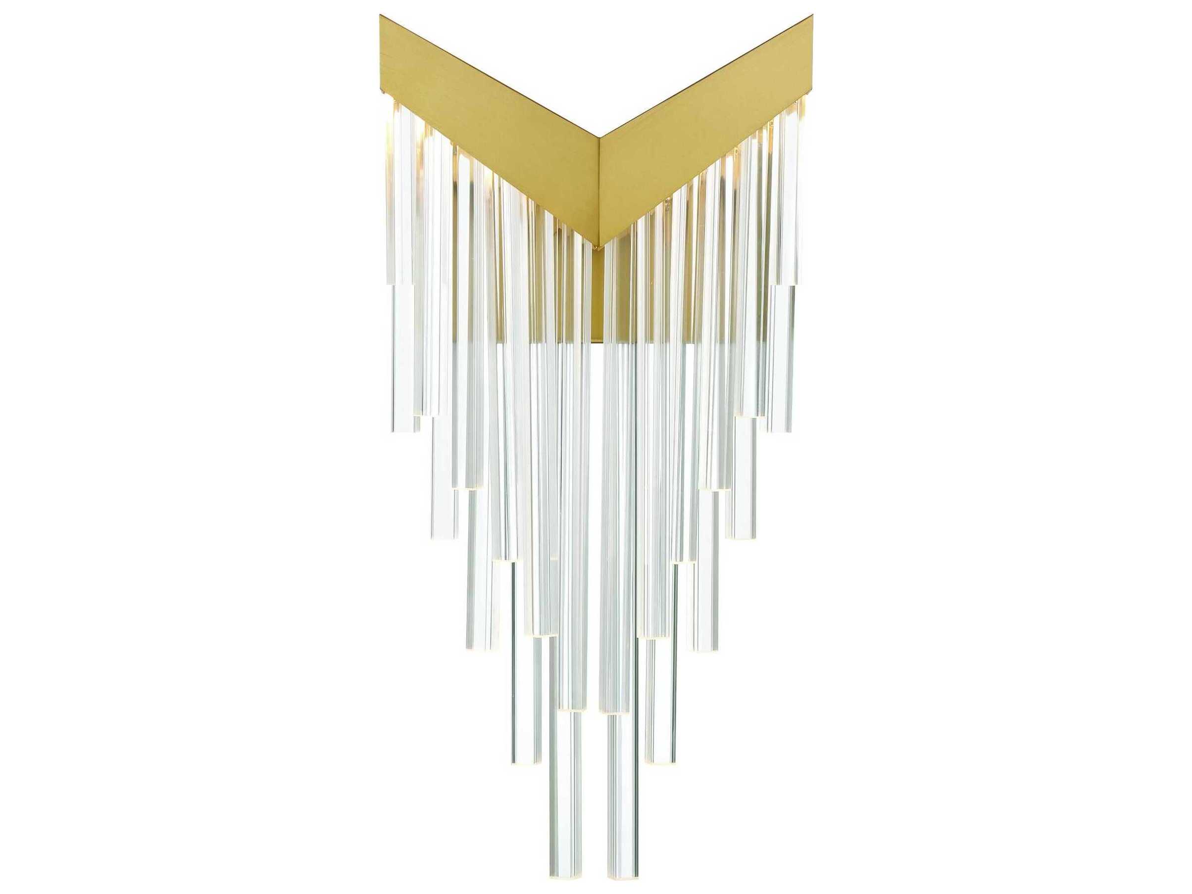 Eurofase Vivien 1-Light Gold Wall Sconce