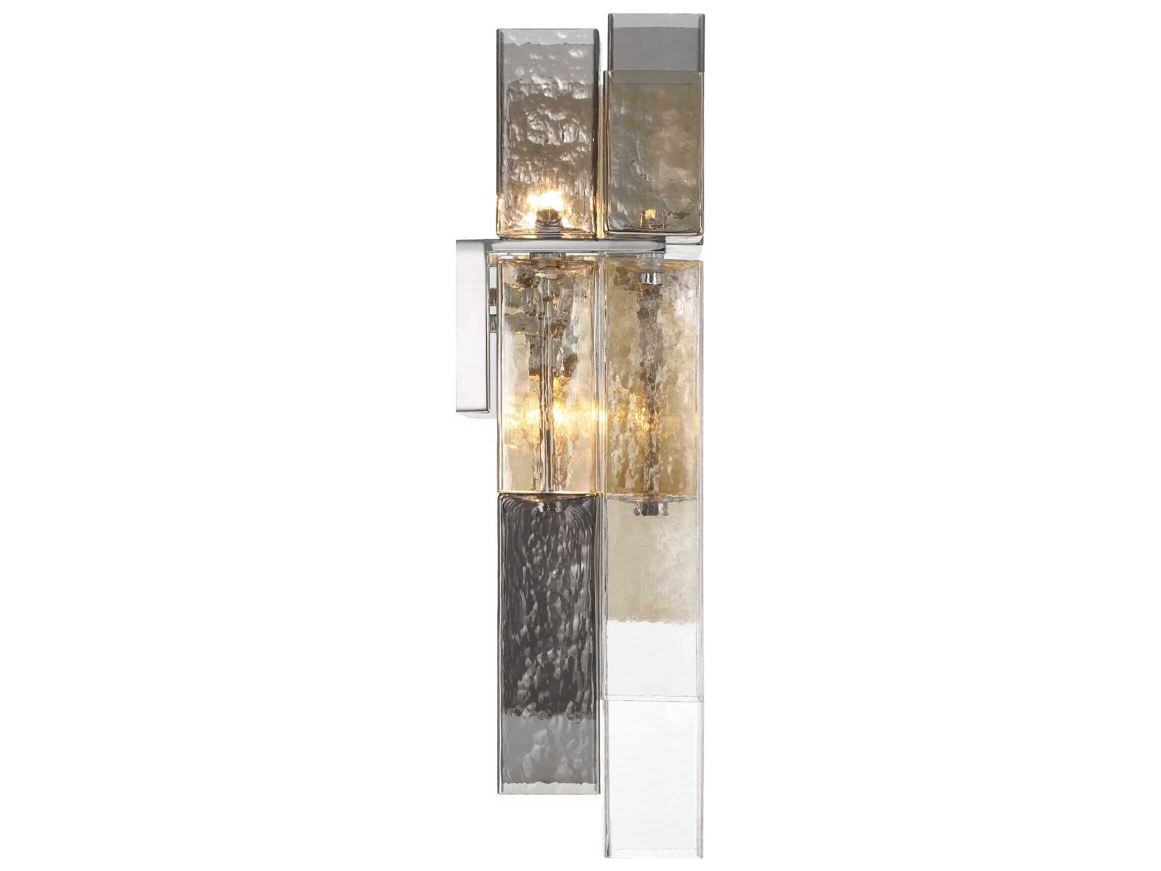 Eurofase Altesa 2-Light Chrome Wall Sconce