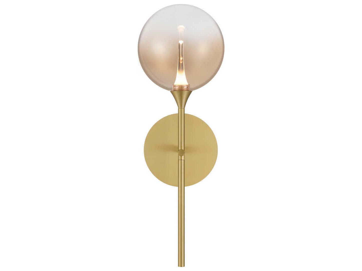 Eurofase Iissa 1-Light Gold Wall Sconce