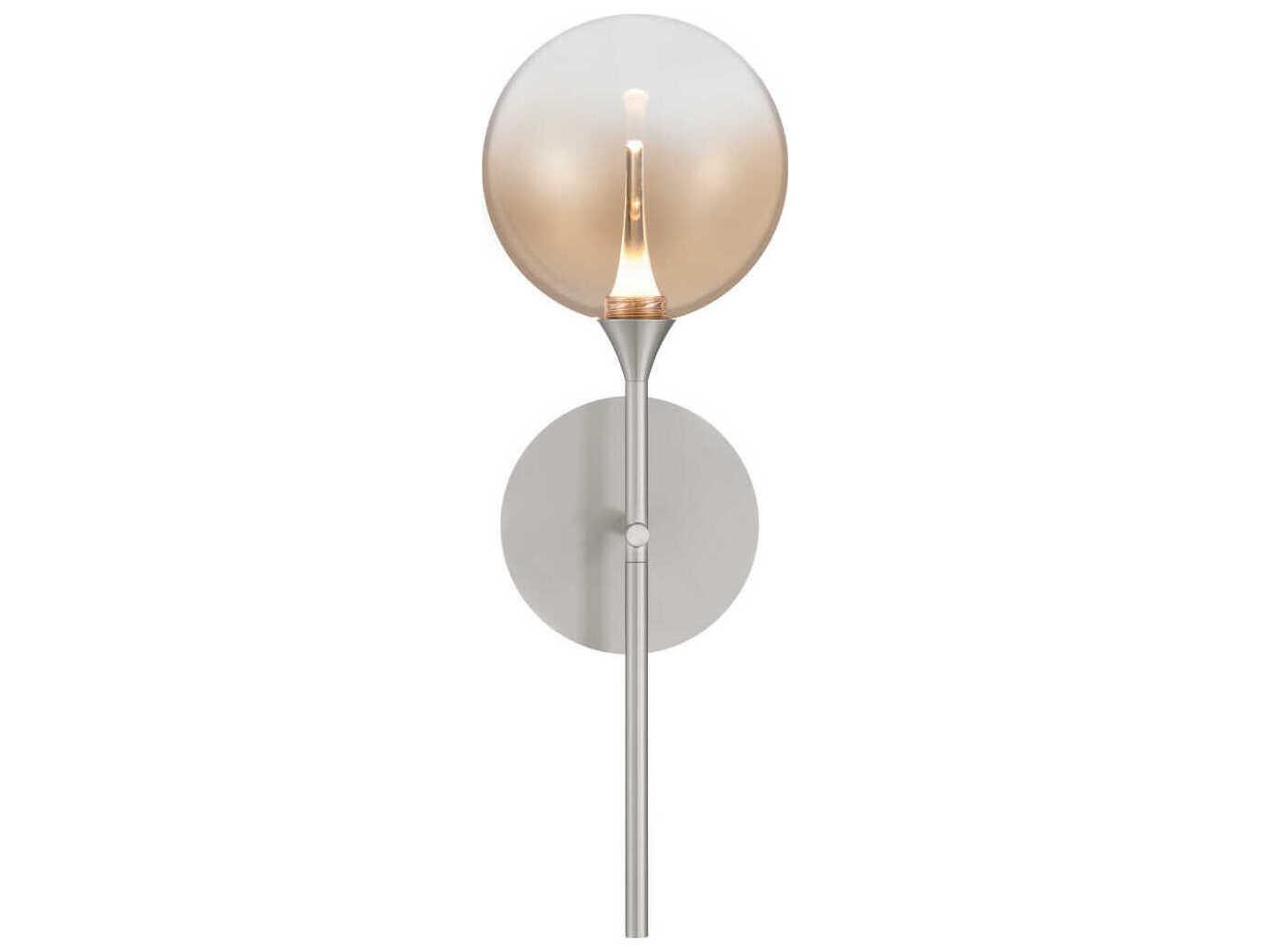 Eurofase Iissa 1-Light Nickel Wall Sconce